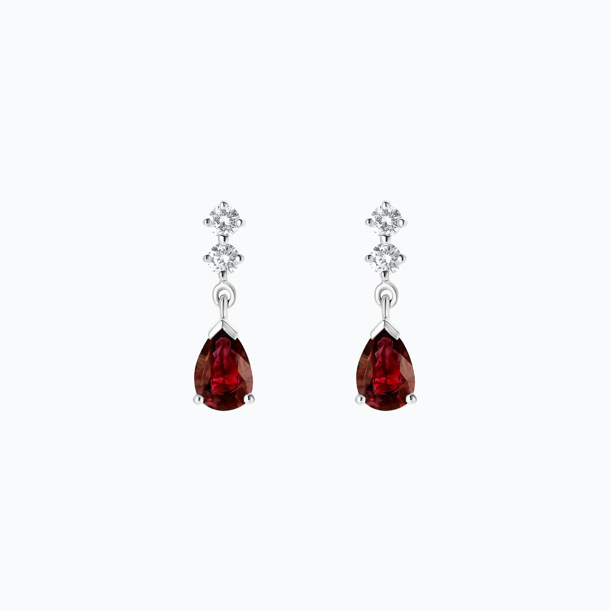 Boucles Paquita Rubis