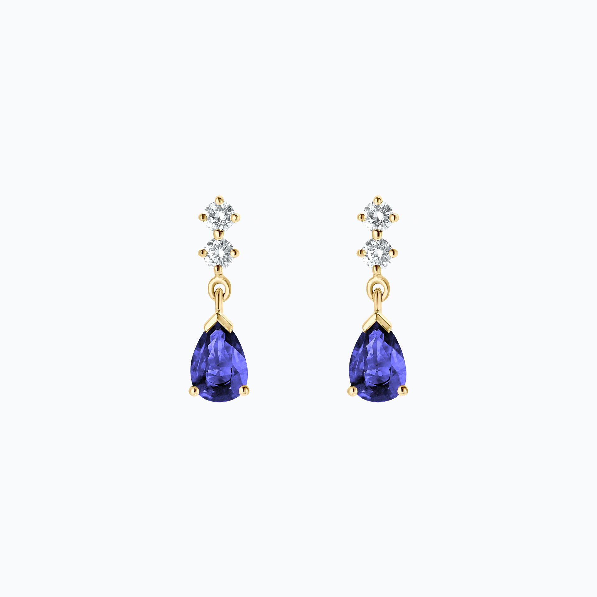 Boucles Paquita Tanzanite