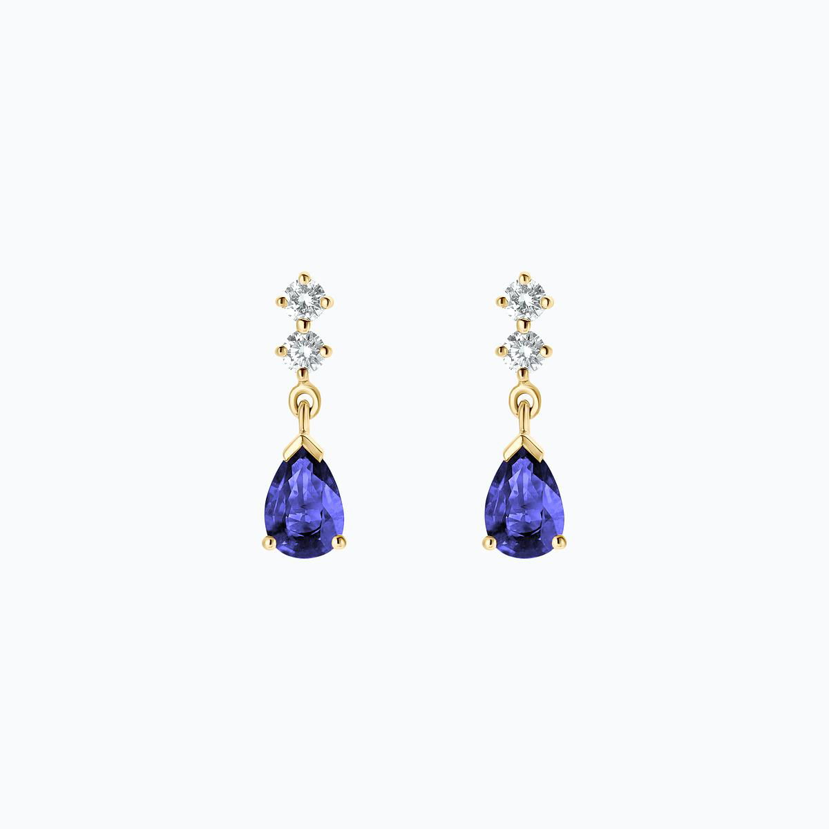 Boucles Paquita Tanzanite