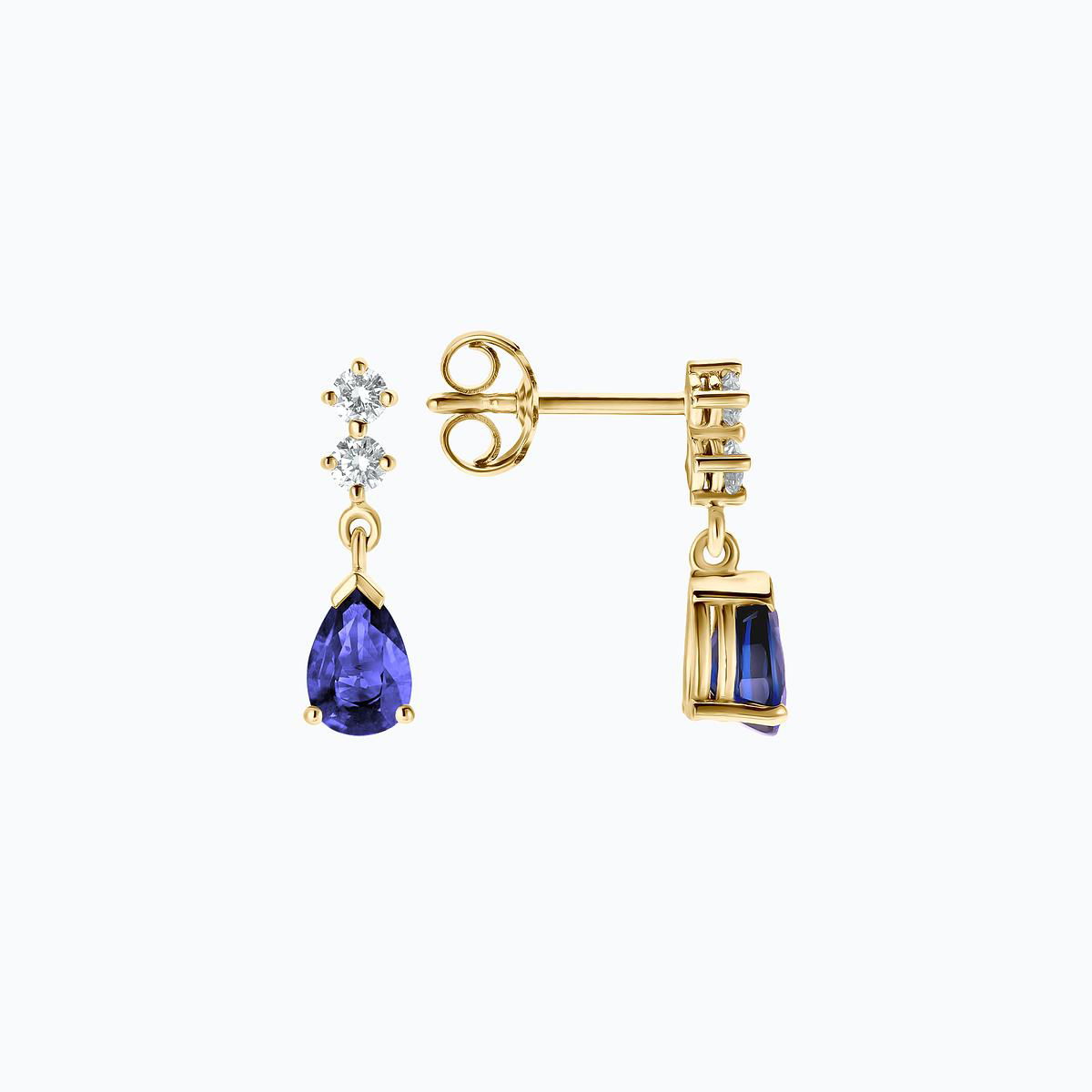Boucles Paquita Tanzanite