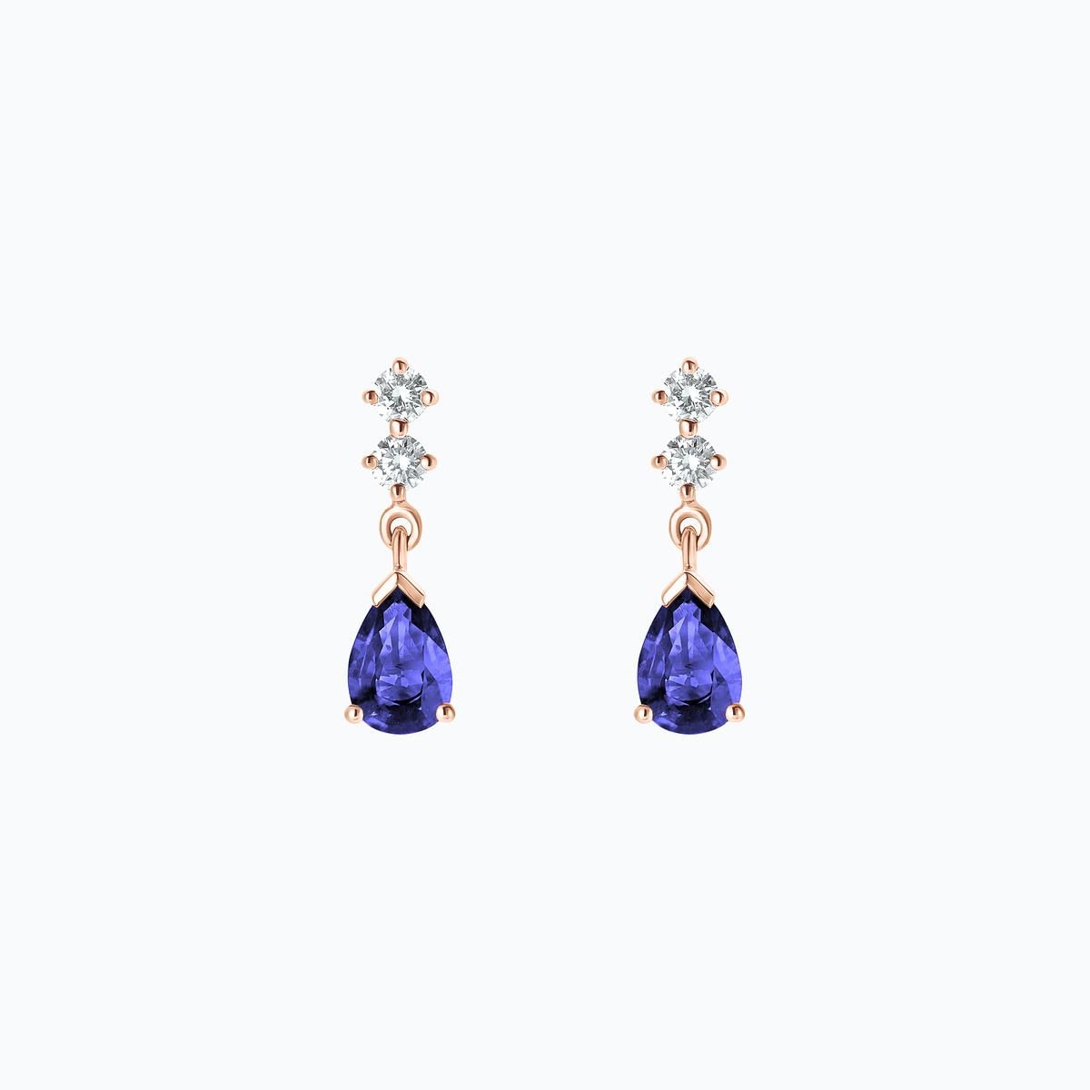 Boucles Paquita Tanzanite