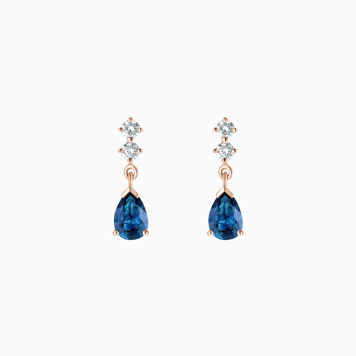 Boucles Paquita Topaze Blue London