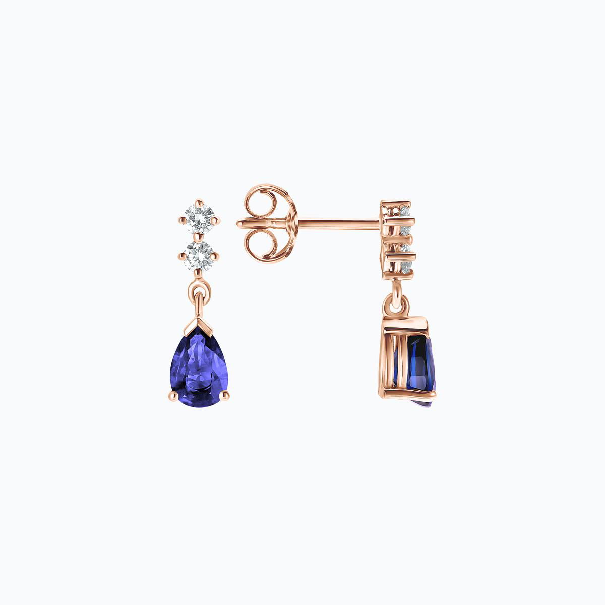 Boucles Paquita Tanzanite