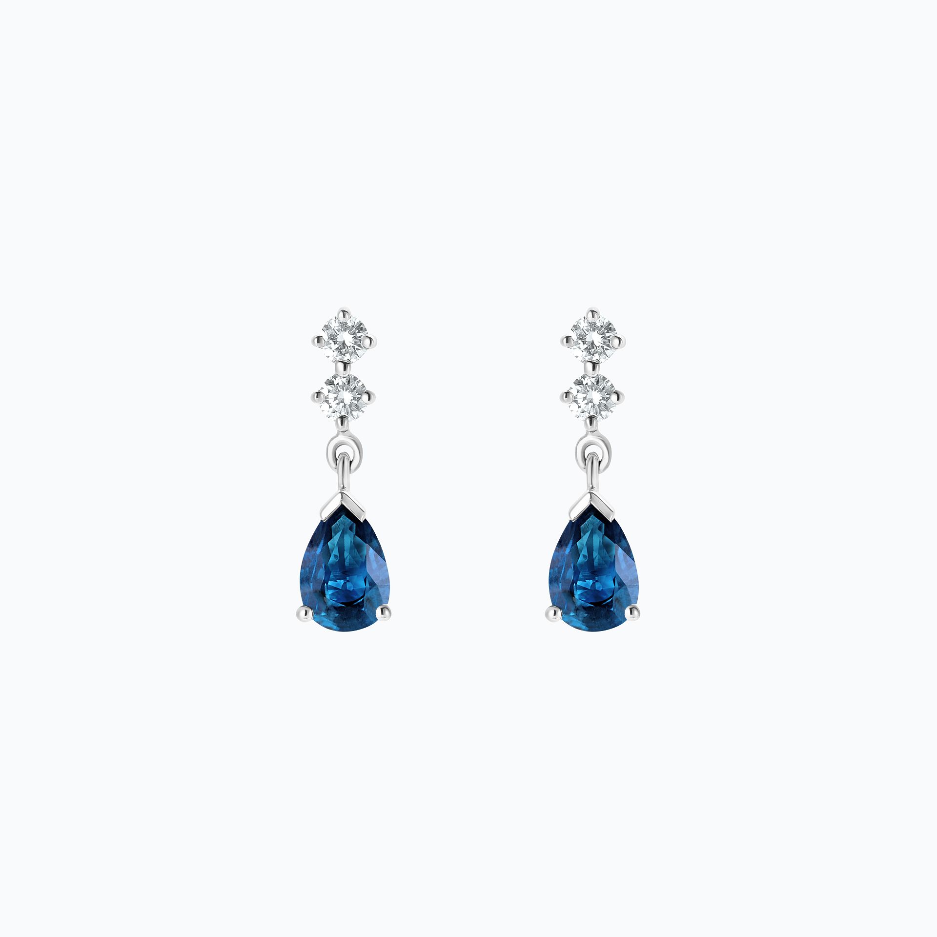 Boucles Paquita Topaze Blue London