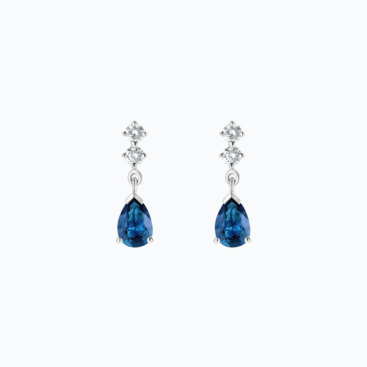 Boucles Paquita Topaze Blue London