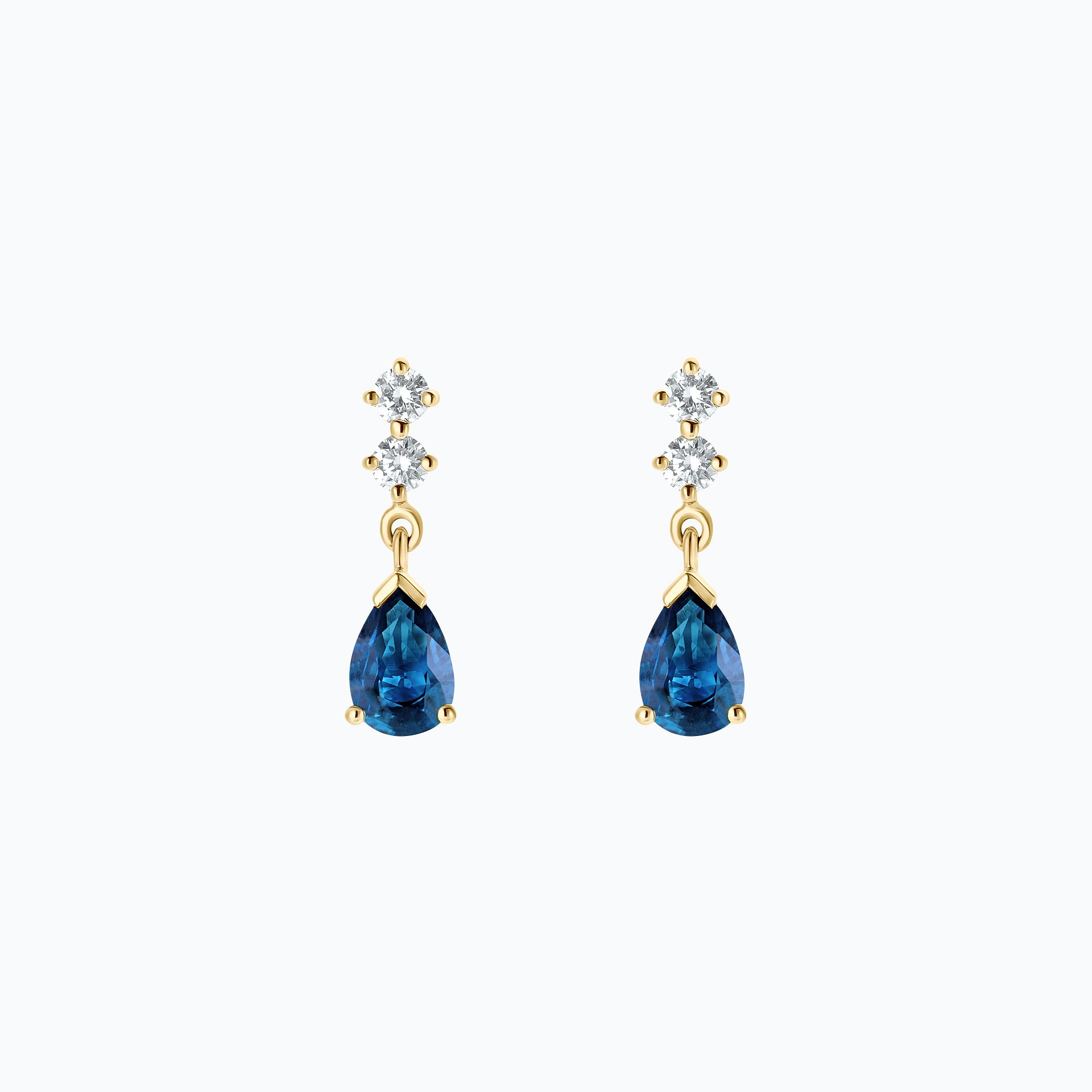 Boucles Paquita Topaze Blue London