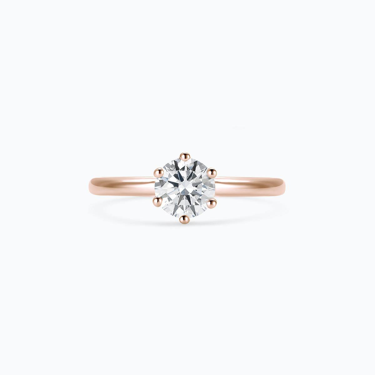 Solitaire Magnolia Diamant de synthèse