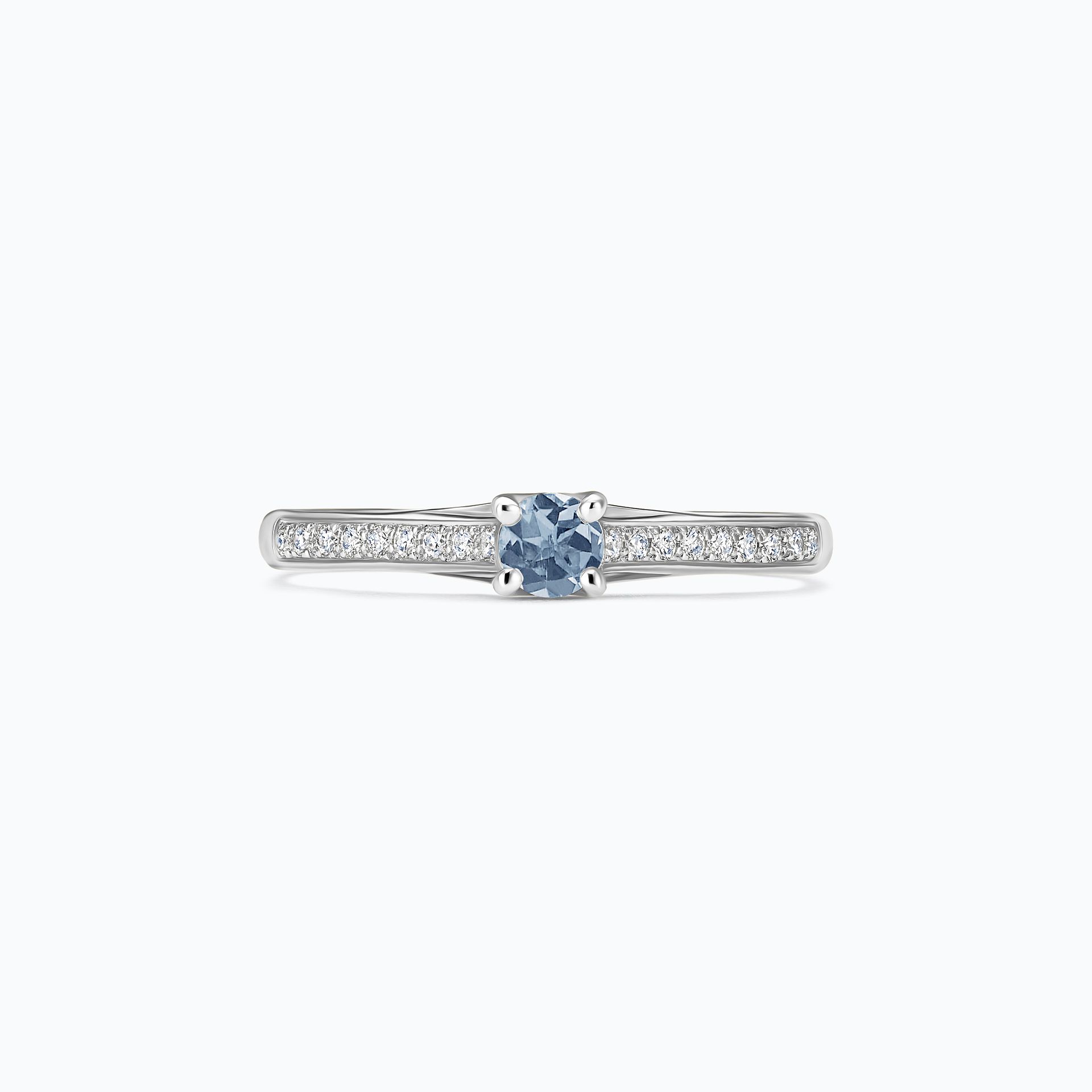 Saphir Bleu De Ceylan Naturel – 4.8 X 3.8 Mm, 0.34 Ct, Chauffé, Rare