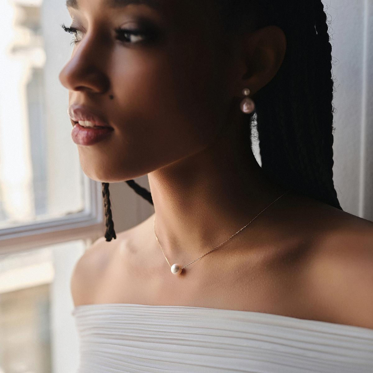 Collier Galaxy Eau Douce