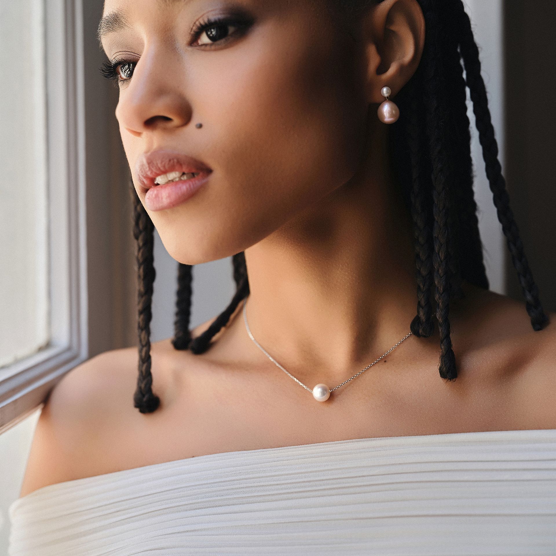 Collier Galaxy Eau Douce