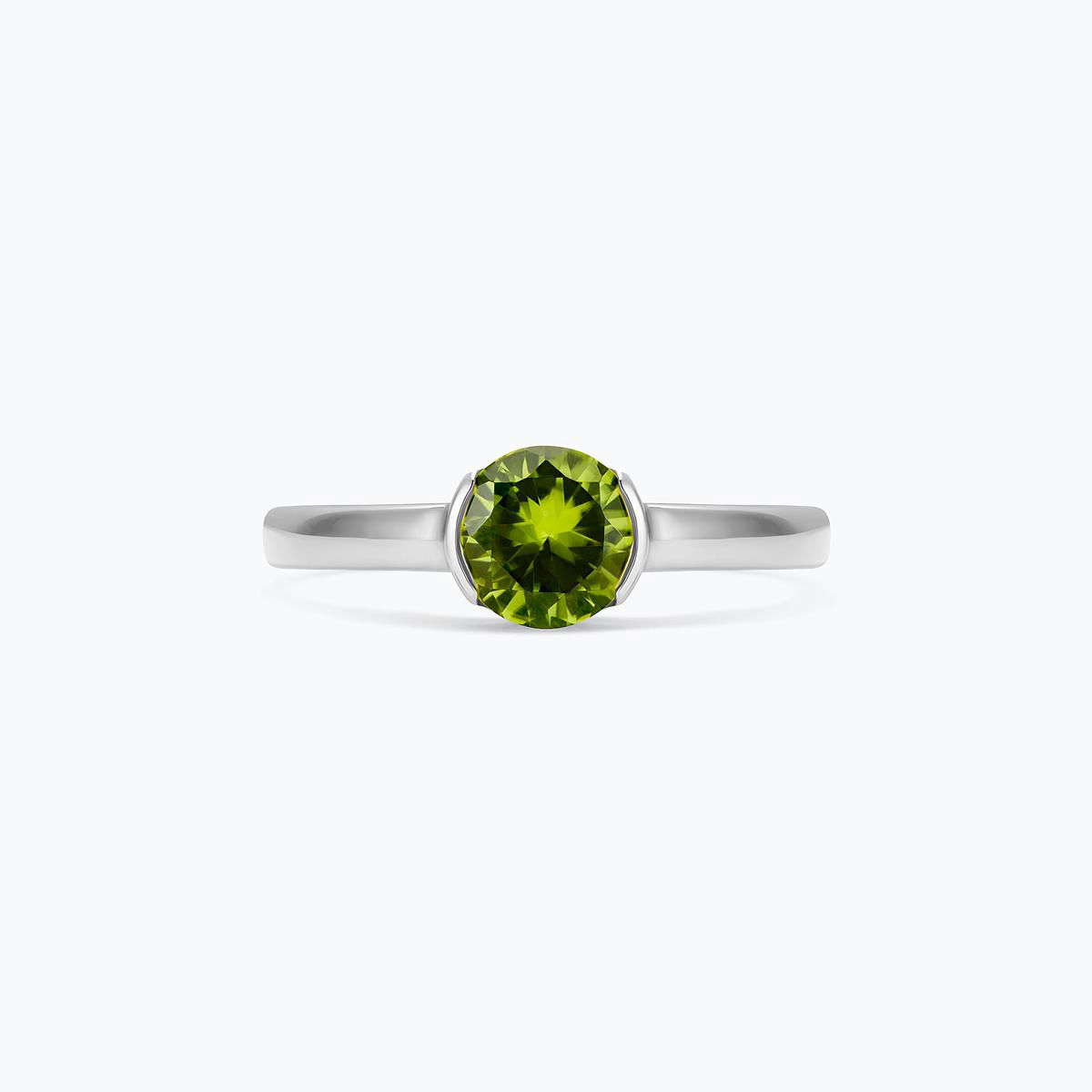 Bague Nymphéa Péridot 6 mm