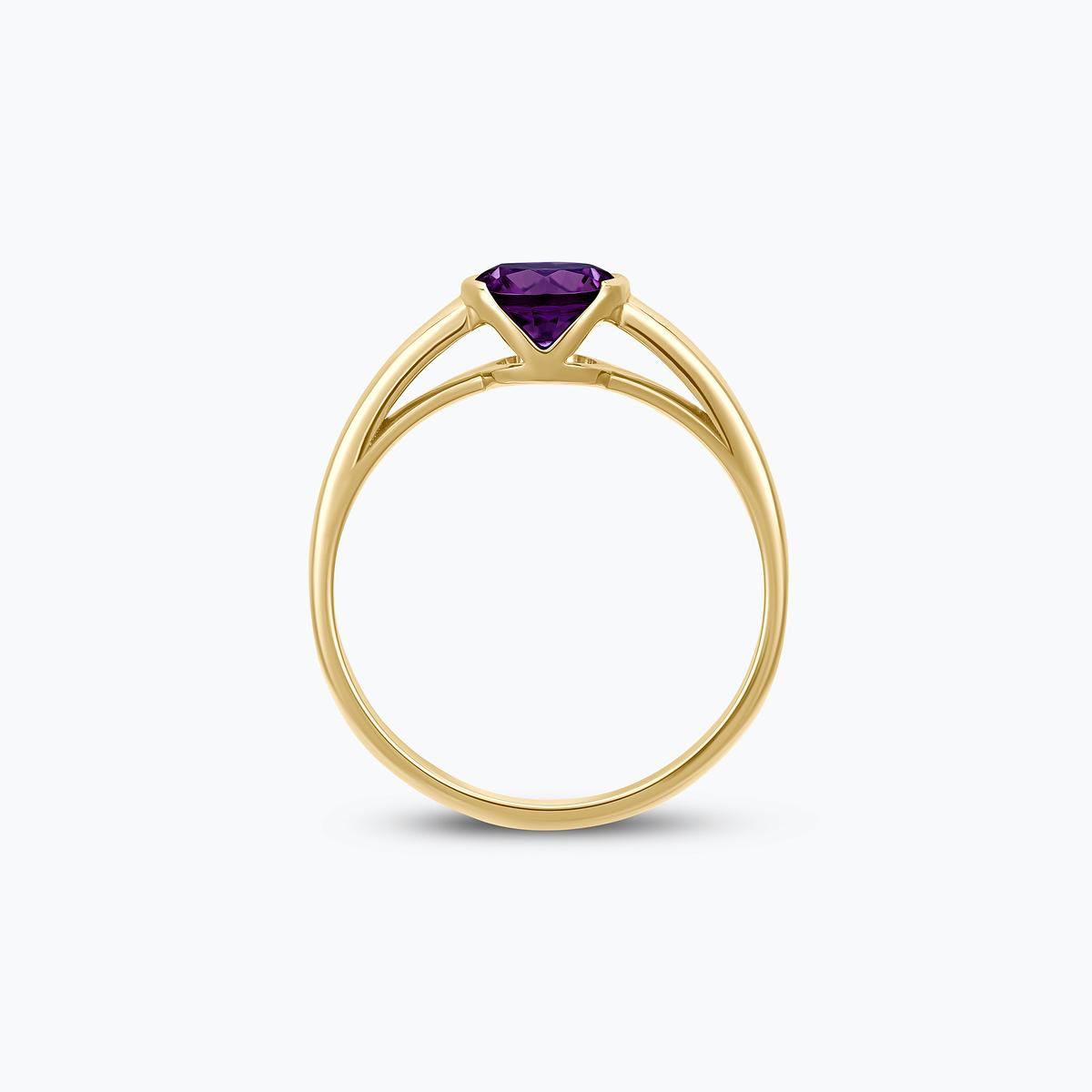 Bague Nymphéa Améthyste 6 mm