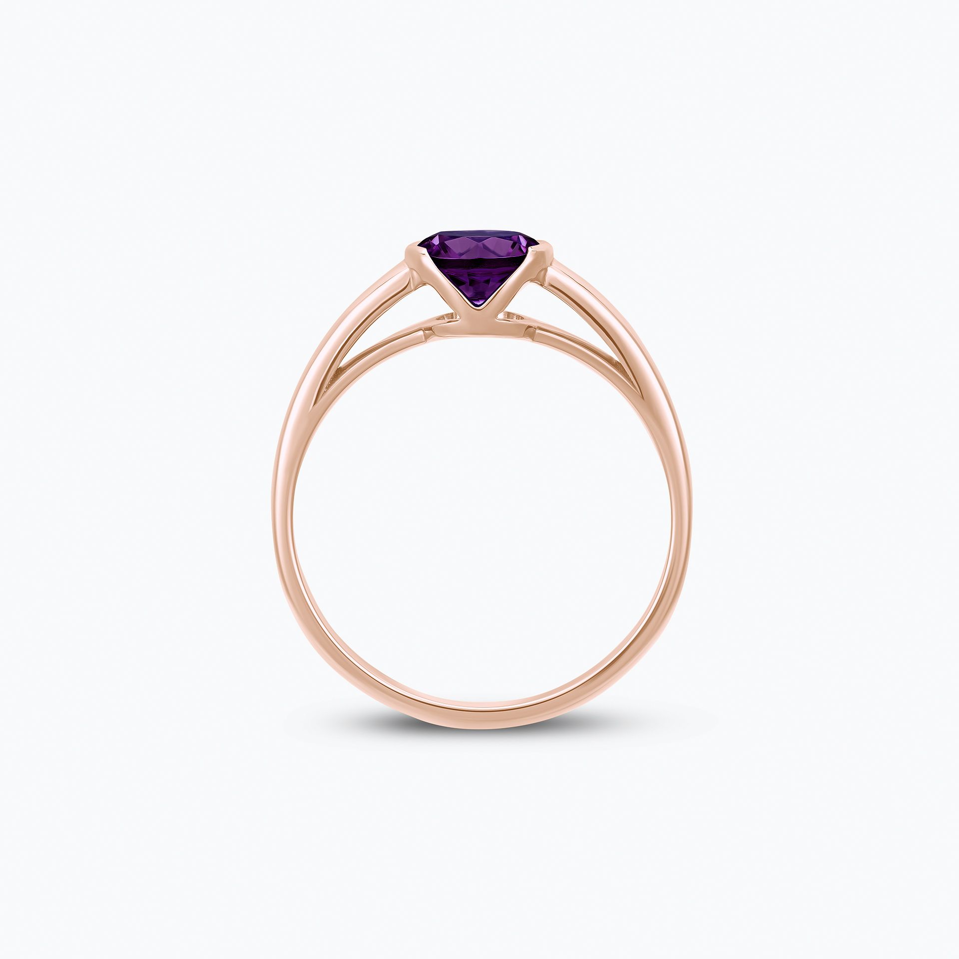 Bague Nymphéa Améthyste 6 mm