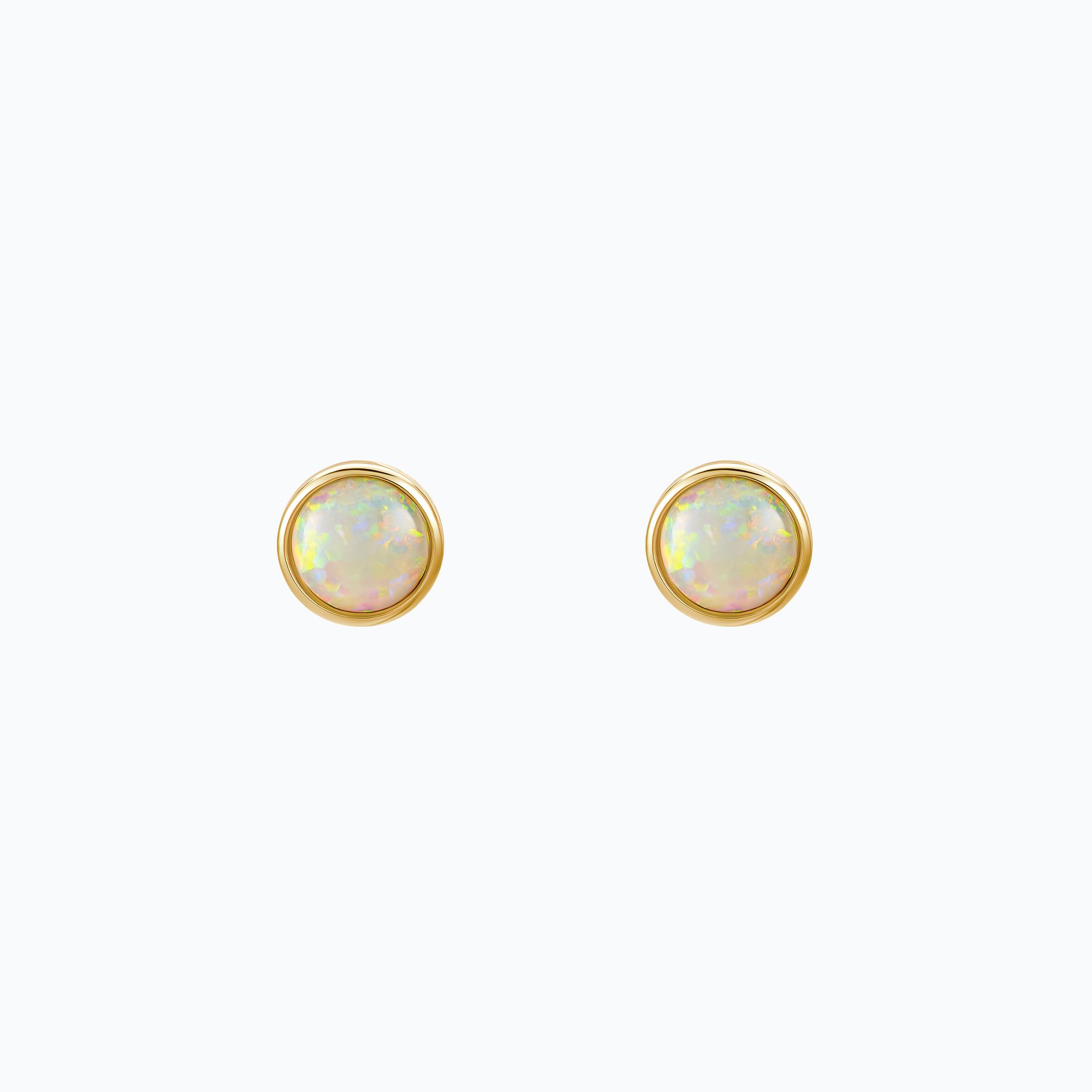 Boucles Sunlight Opale 6 mm