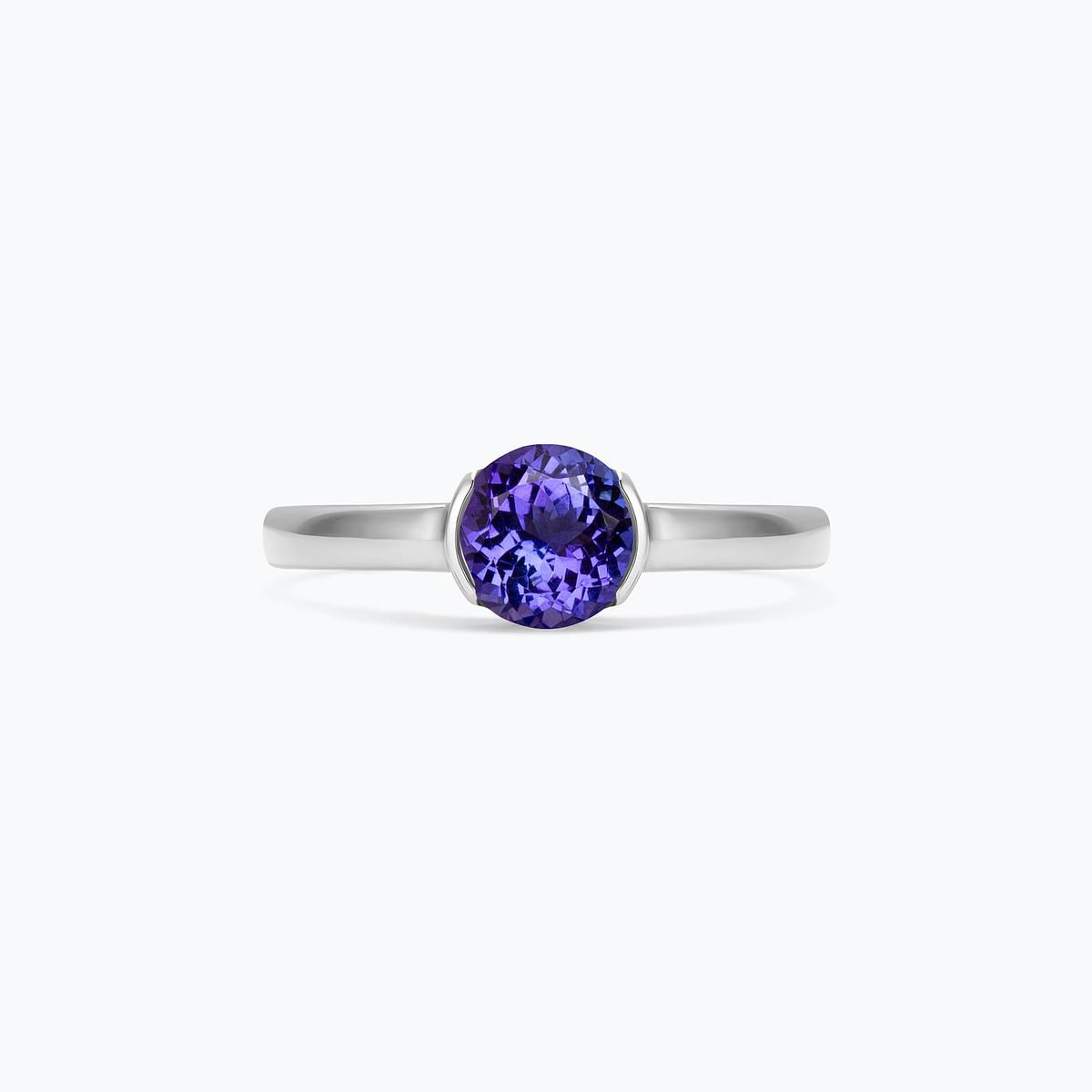 Bague Nymphéa Tanzanite 6 mm