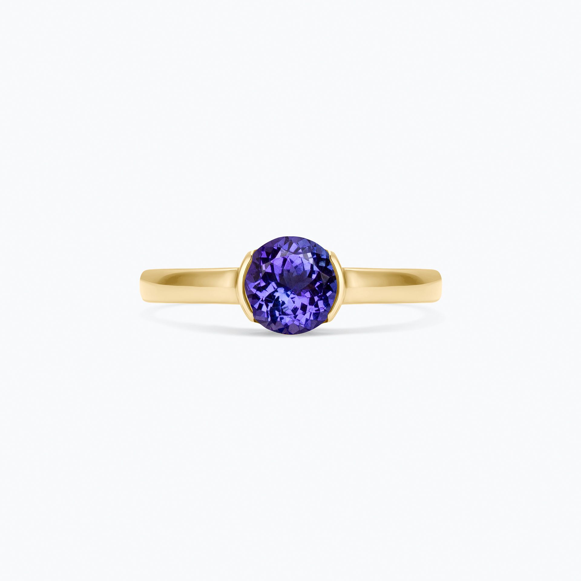 Bague Nymphéa Tanzanite 6 mm