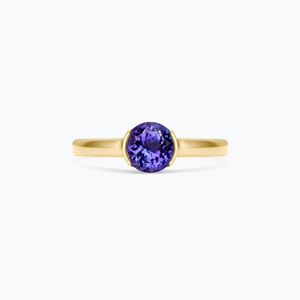 Bague Nymphéa Tanzanite 6 mm