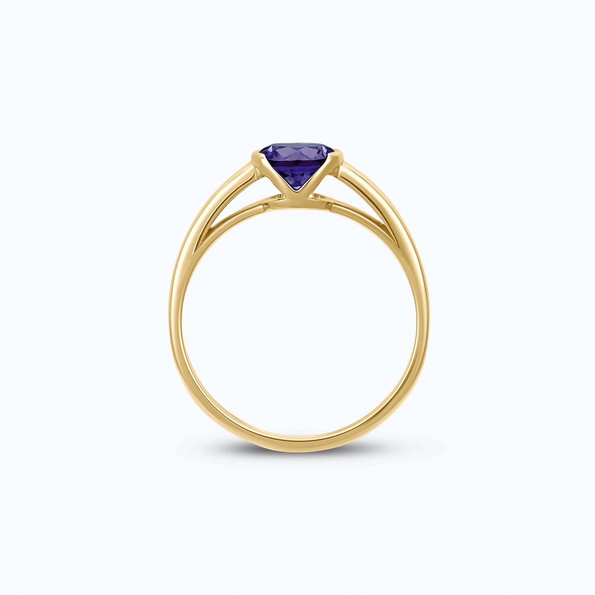 Bague Nymphéa Tanzanite 6 mm