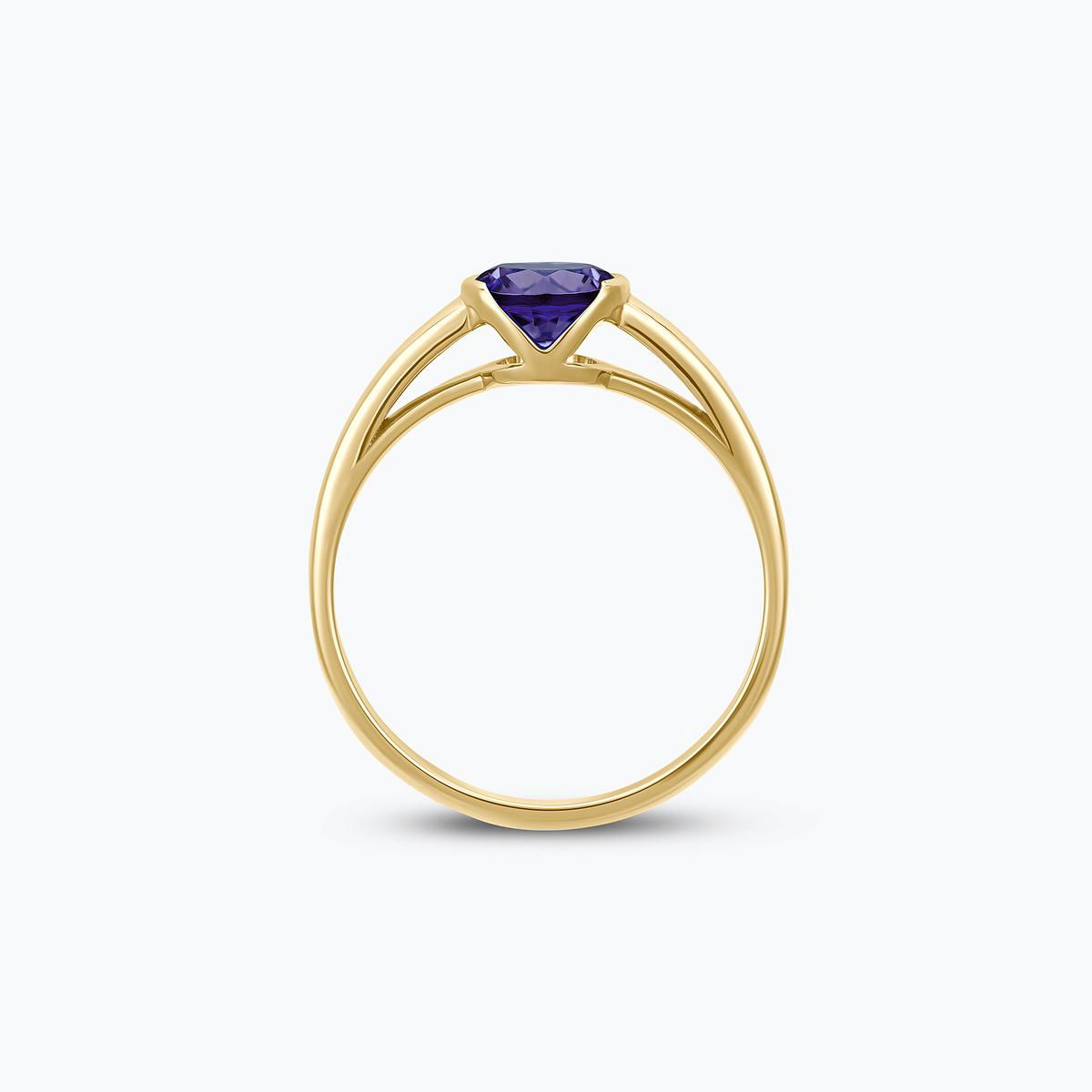 Bague Nymphéa Tanzanite 6 mm