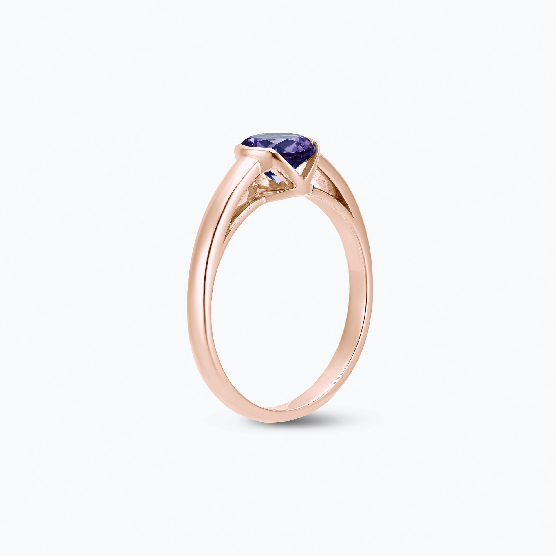 Bague Nymphéa Tanzanite 6 mm