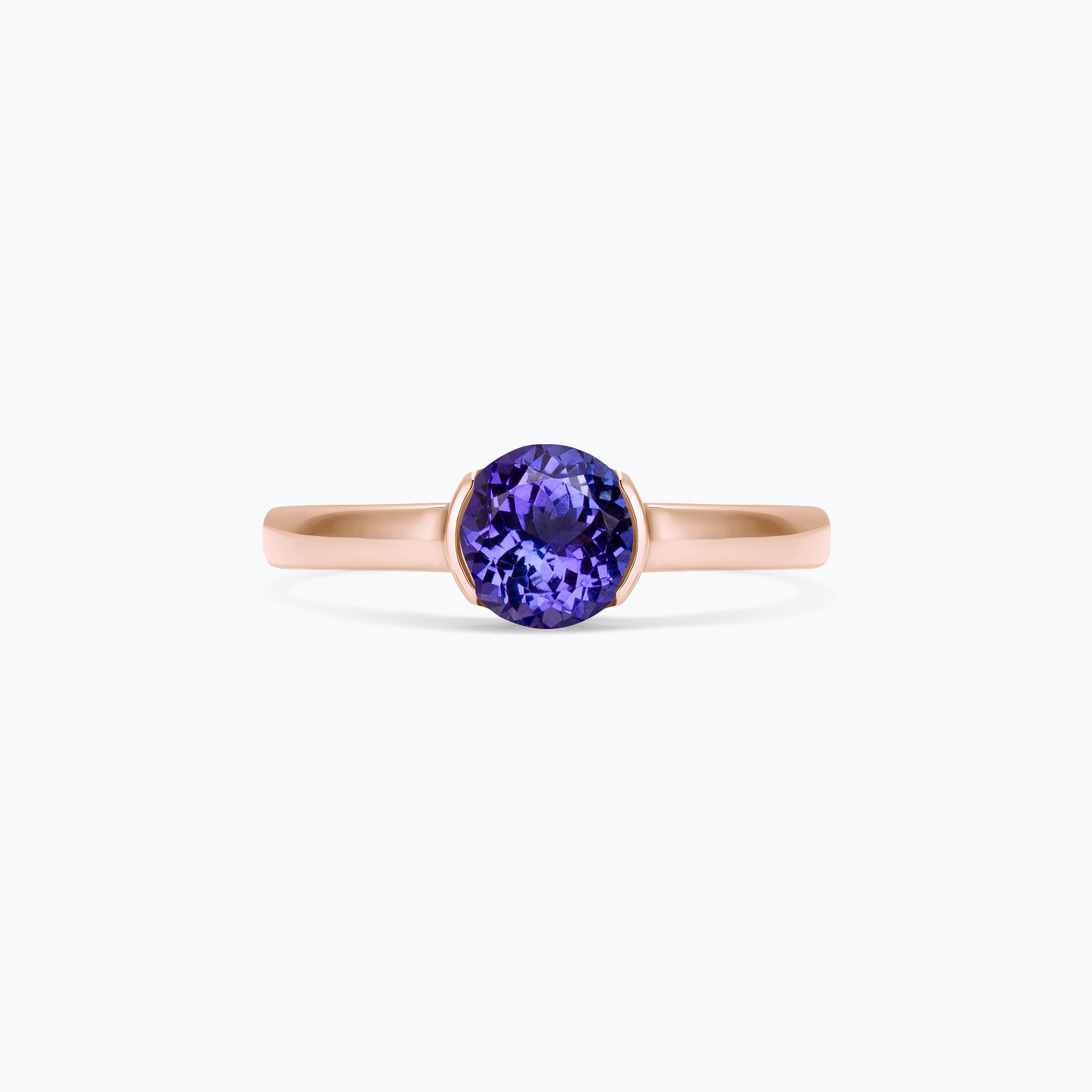 Bague Nymphéa Tanzanite 6 mm