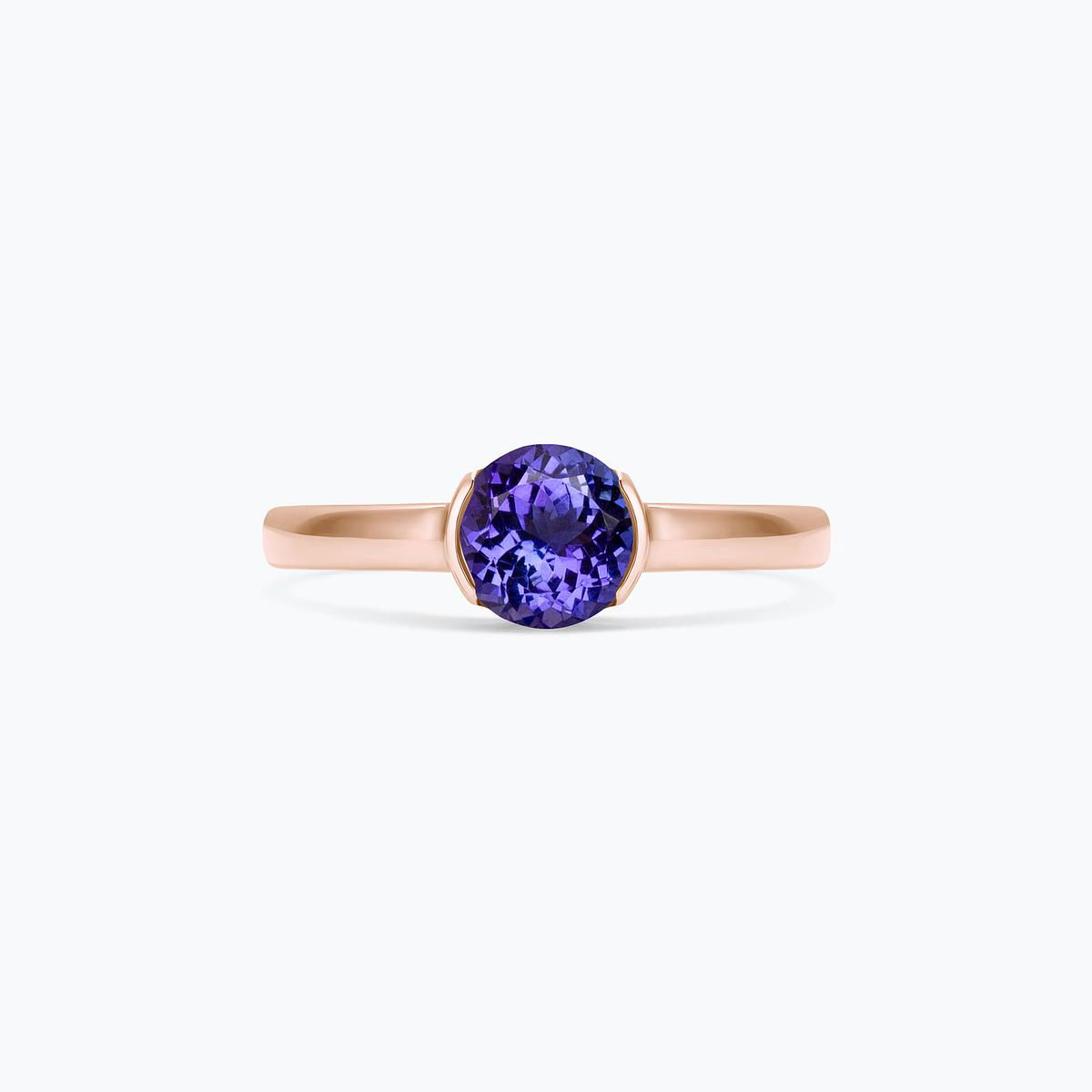 Bague Nymphéa Tanzanite 6 mm