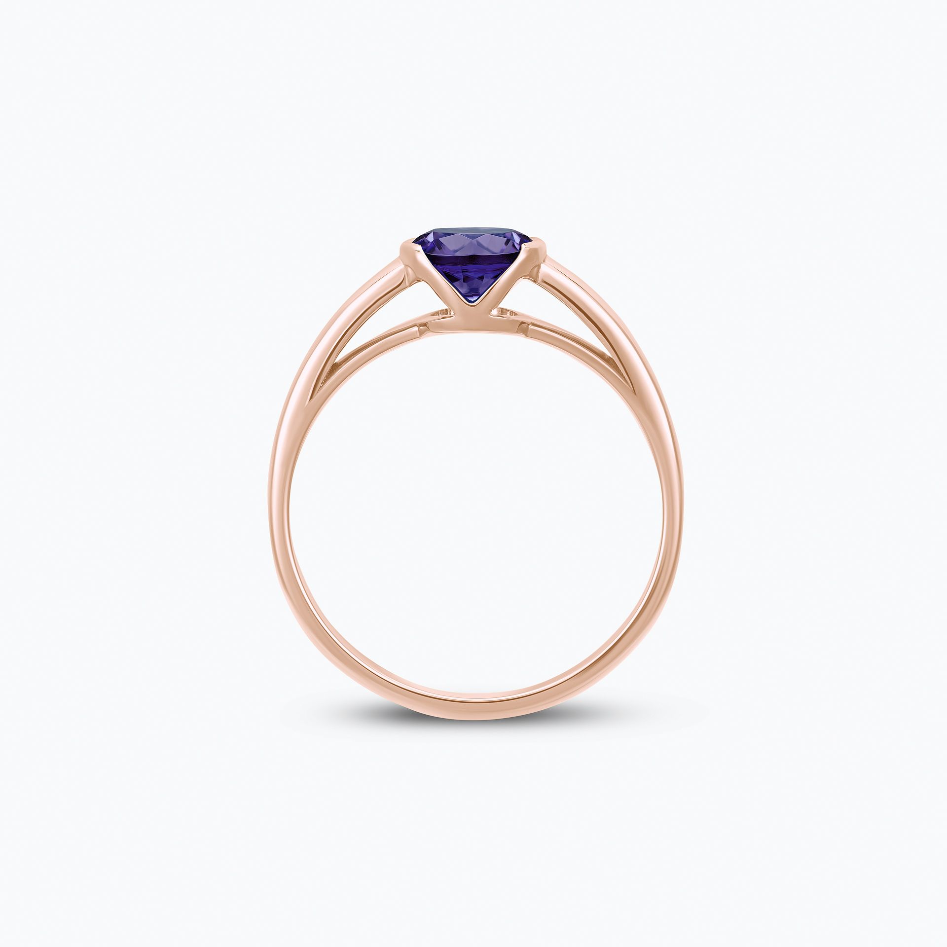 Bague Nymphéa Tanzanite 6 mm