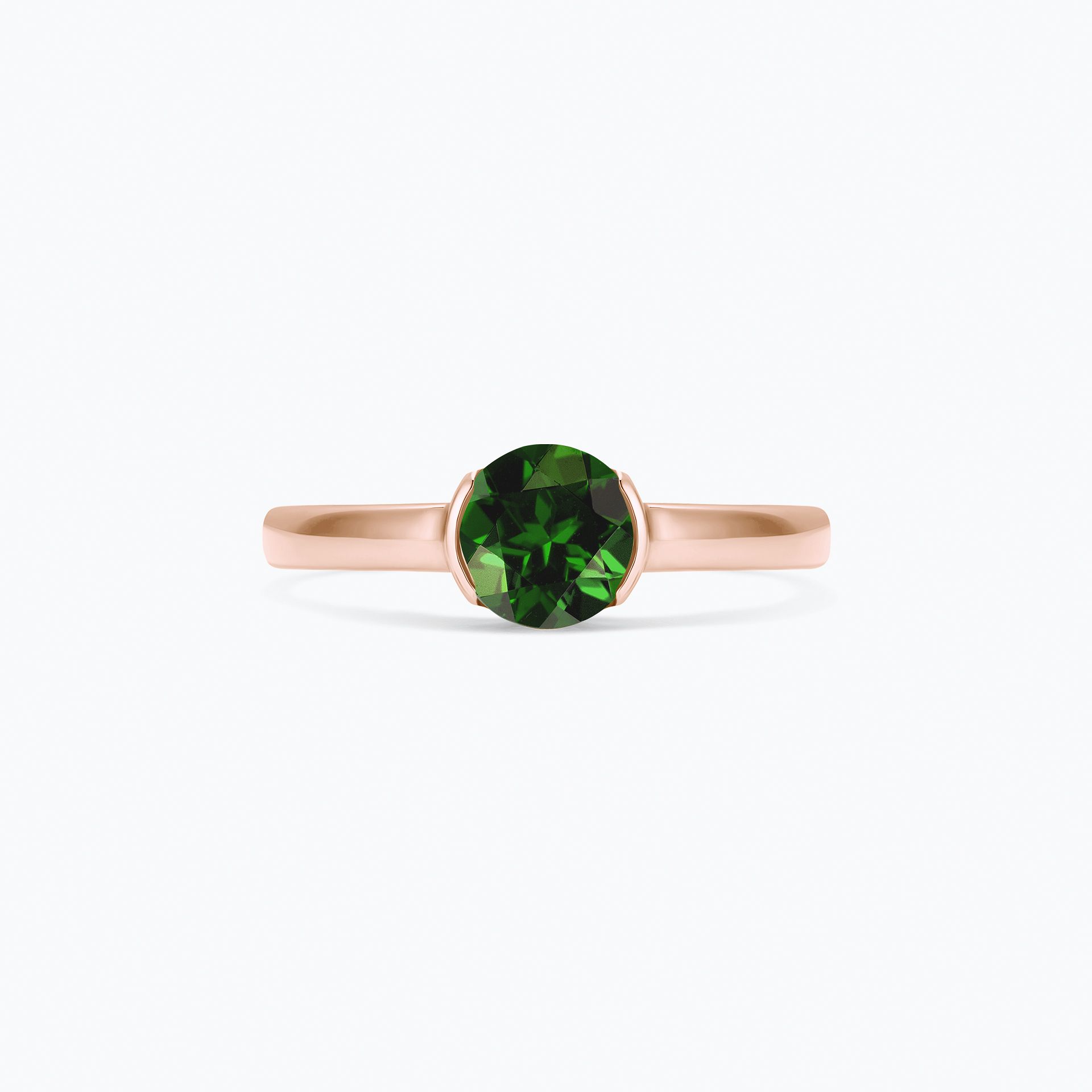 Bague Nymphéa Tsavorite 6 mm