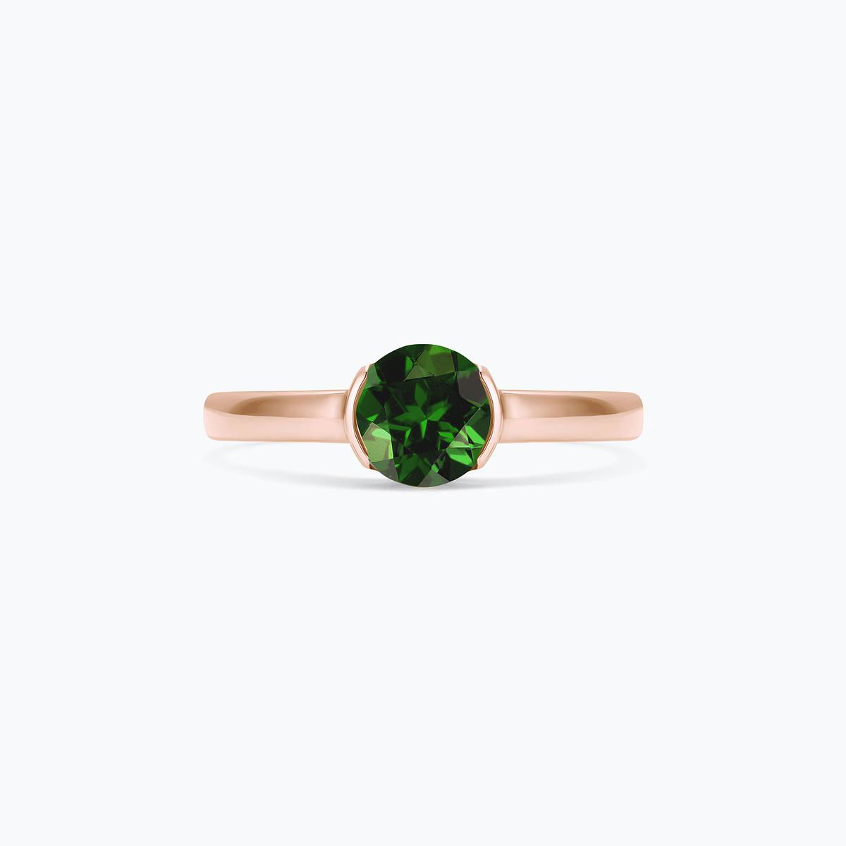 Bague Nymphéa Tsavorite 6 mm