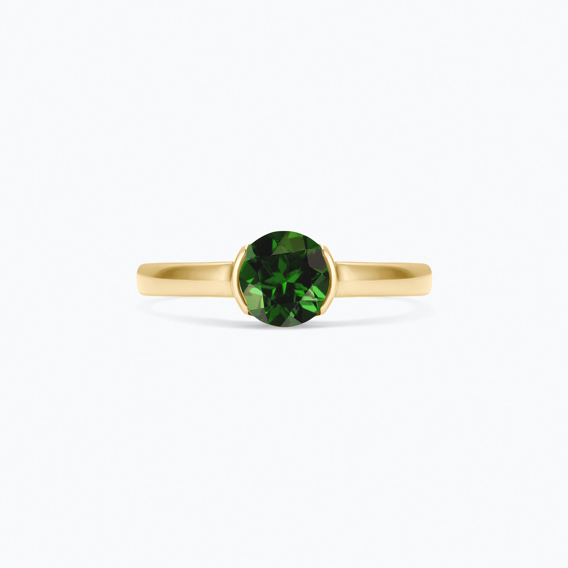 Bague Nymphéa Tsavorite 6 mm
