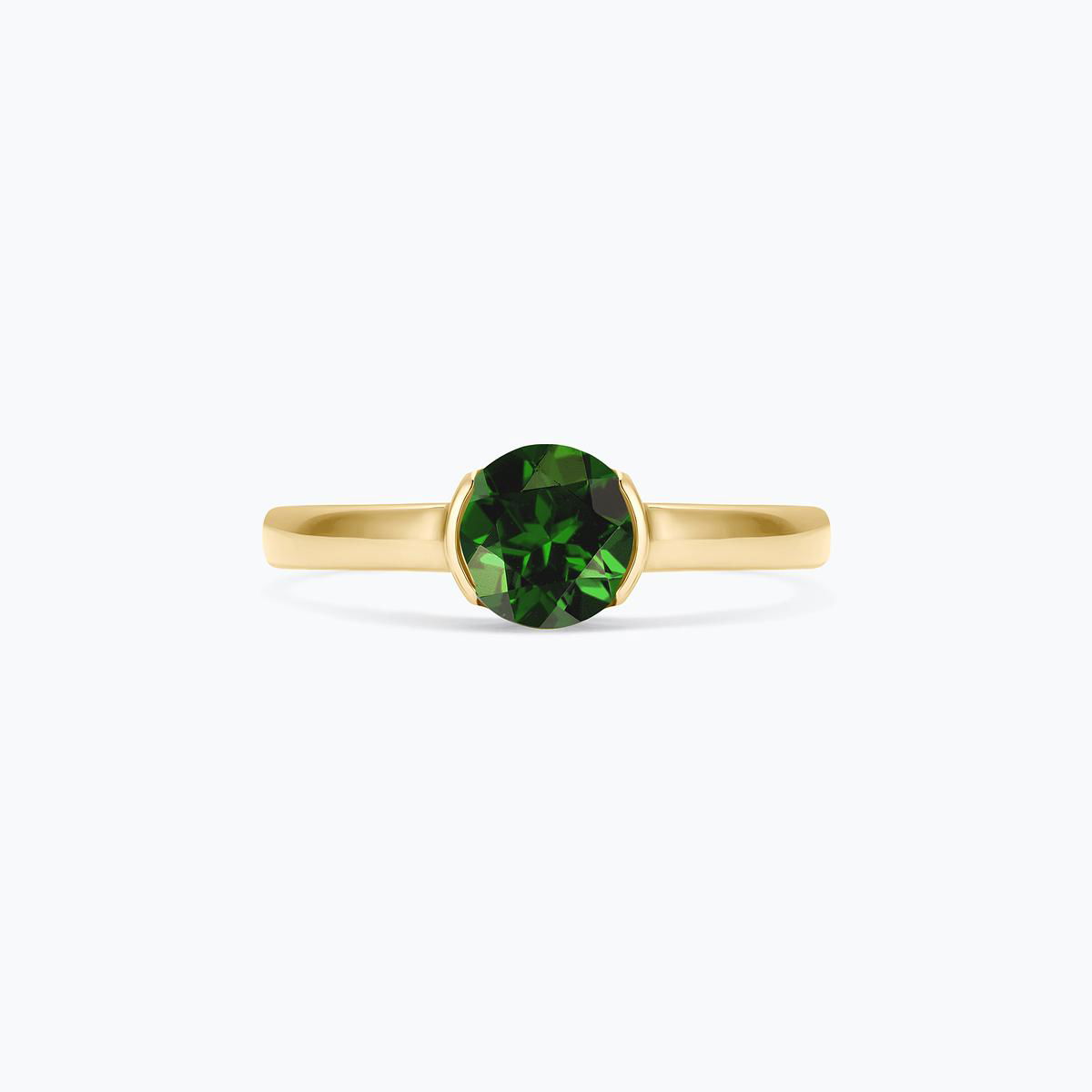 Bague Nymphéa Tsavorite 6 mm