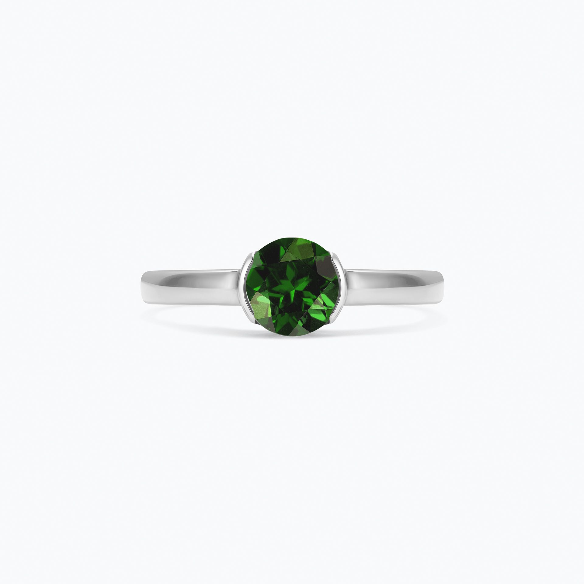 Bague Nymphéa Tsavorite 6 mm