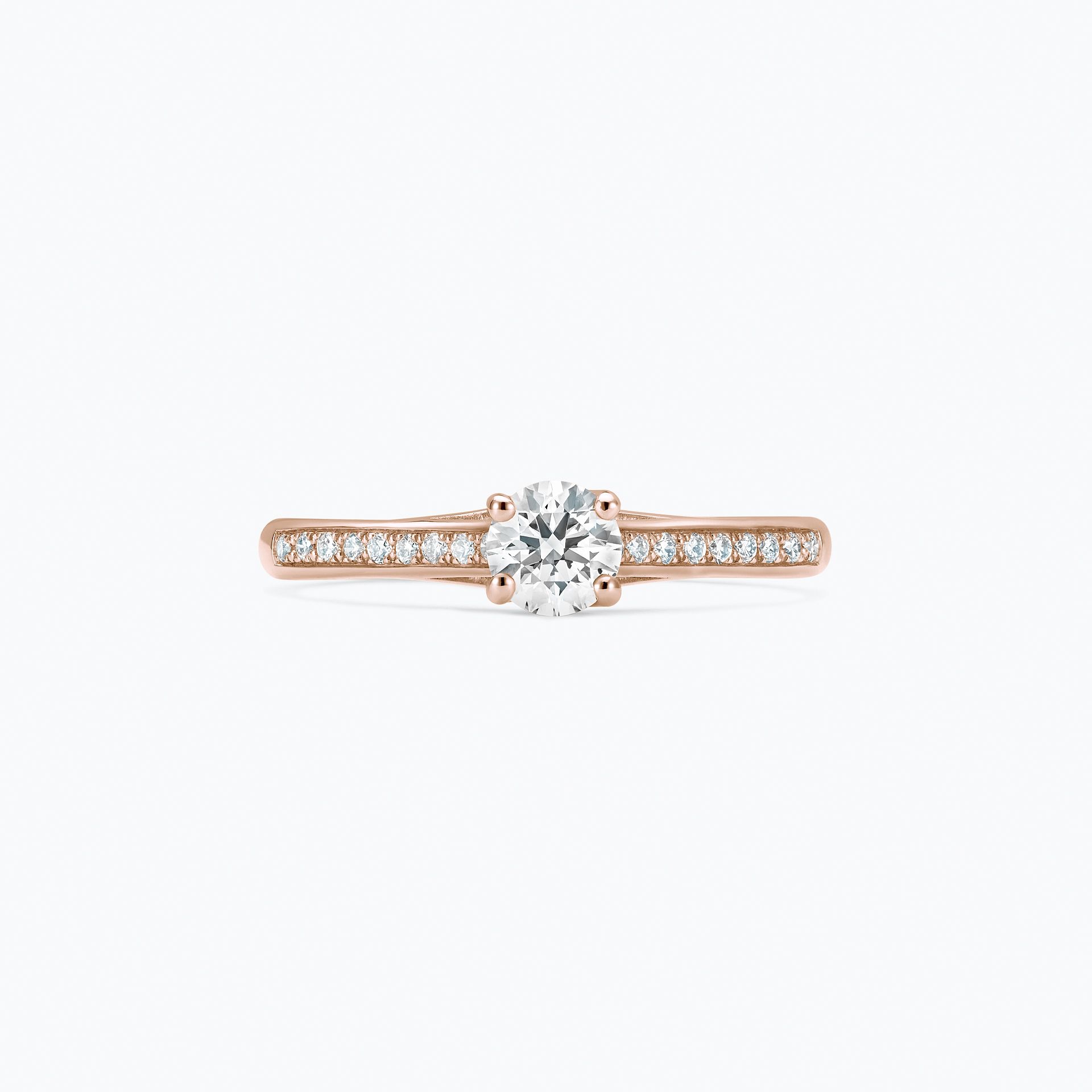 Solitaire Pavé Fanny Diamant de Synthèse