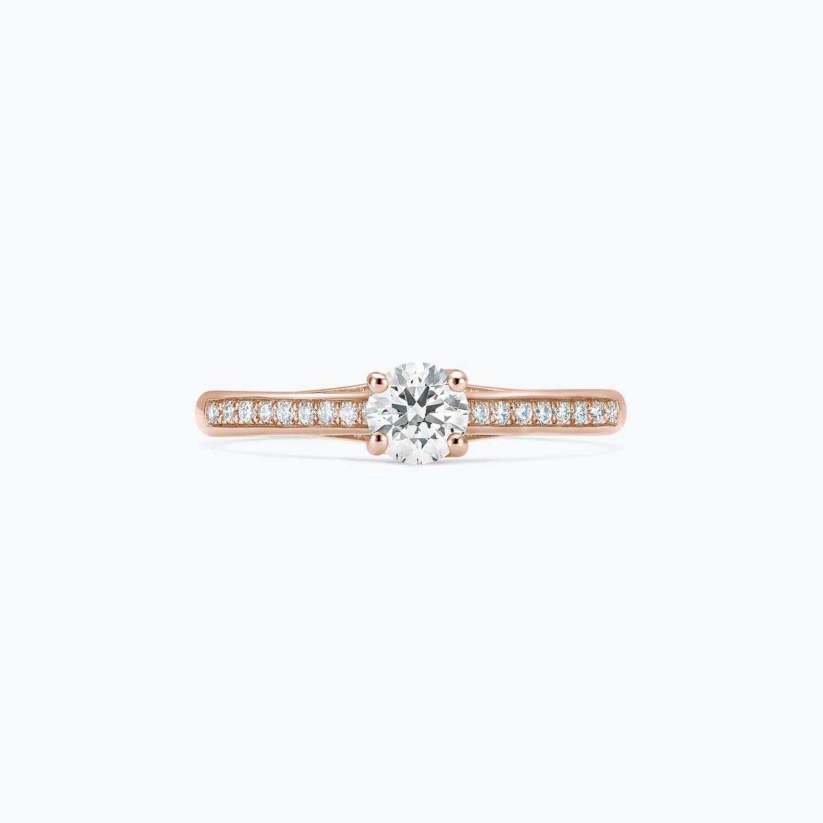 Solitaire Pavé Fanny Diamant de Synthèse