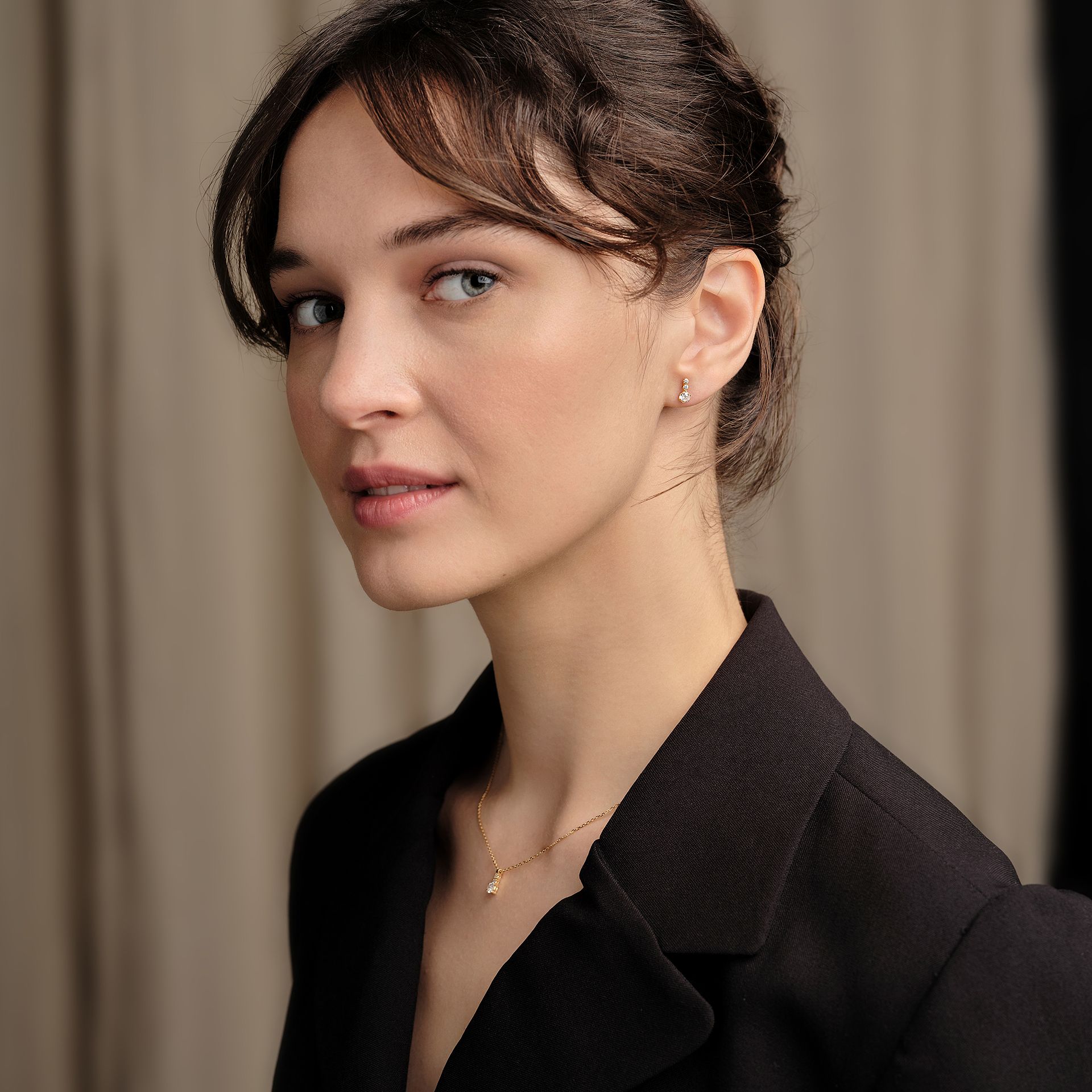 Collier Cosmos Diamant de Synthèse