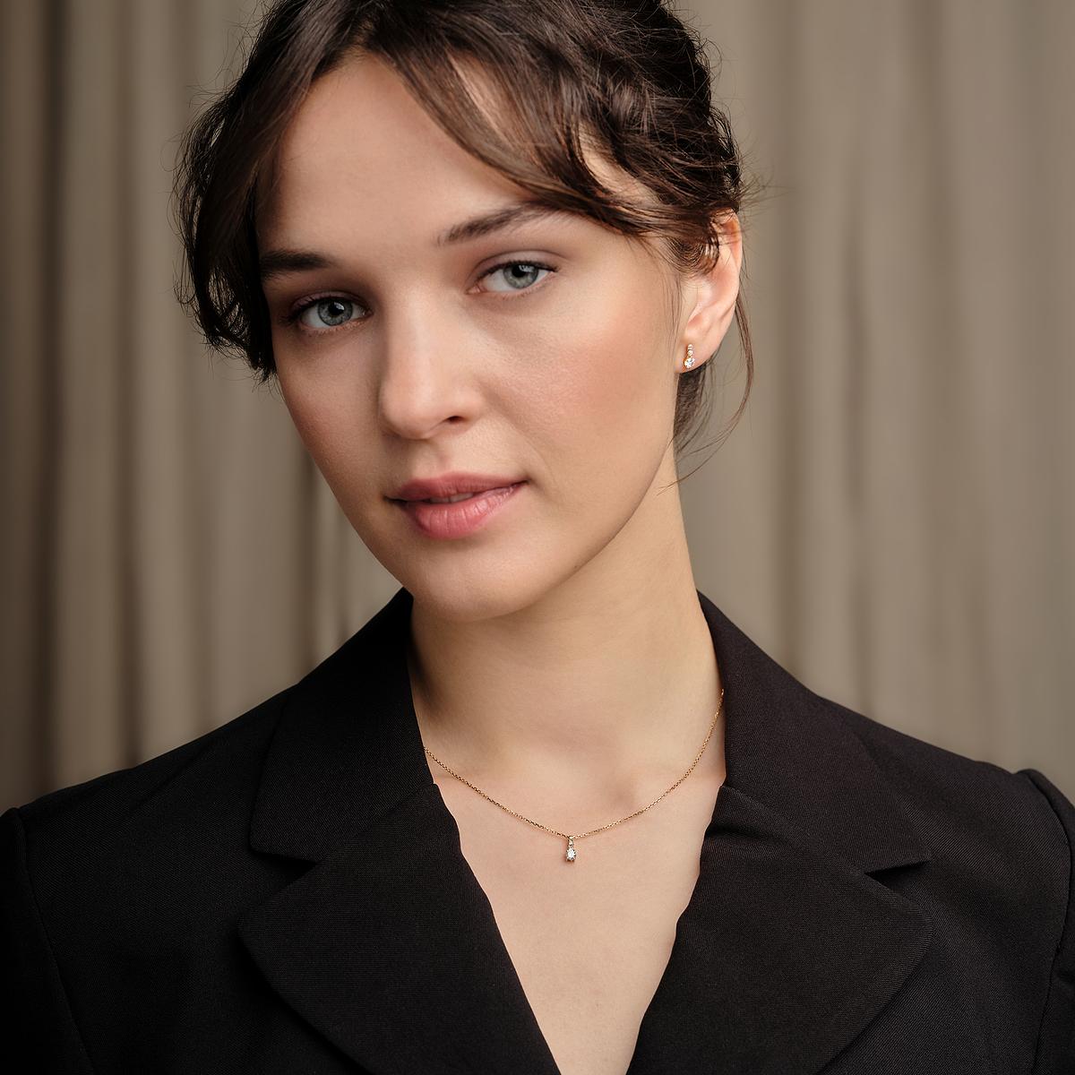 Collier Cosmos Diamant de Synthèse