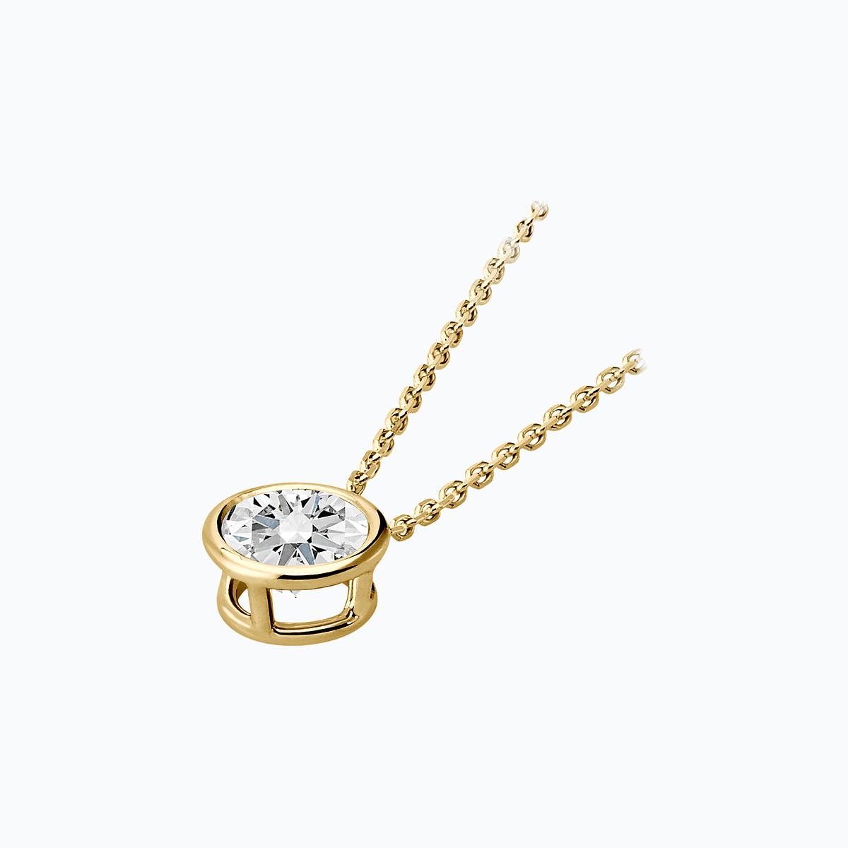 Collier Nymphéa Diamant de Synthèse
