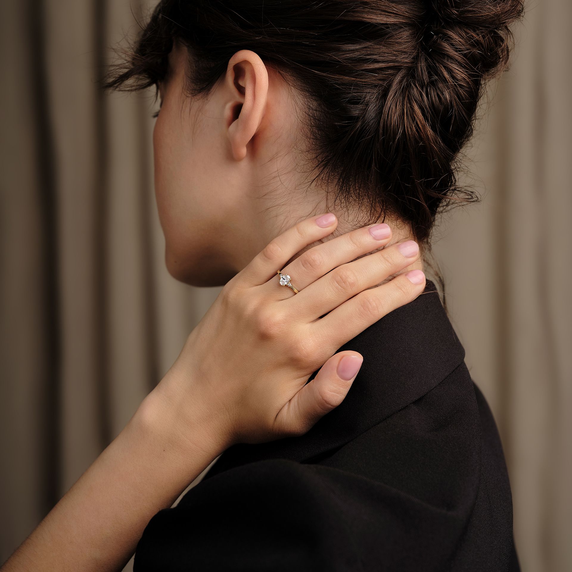 Solitaire Elisabeth Prestige Diamant de Synthèse