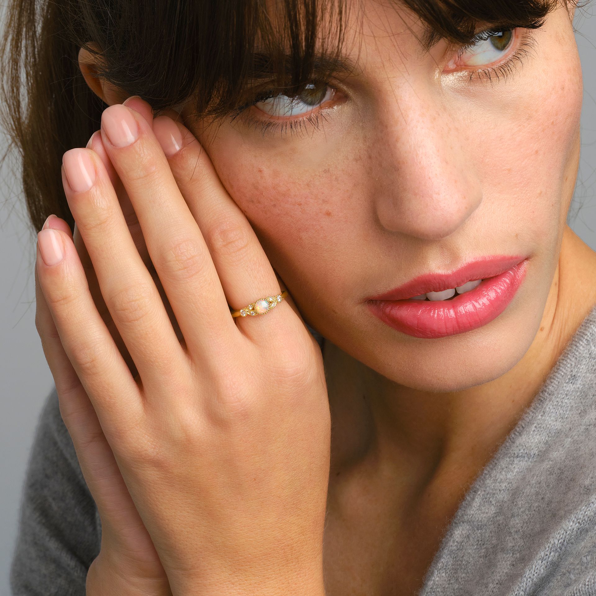 Solitaire Salomé Millegrain Opale