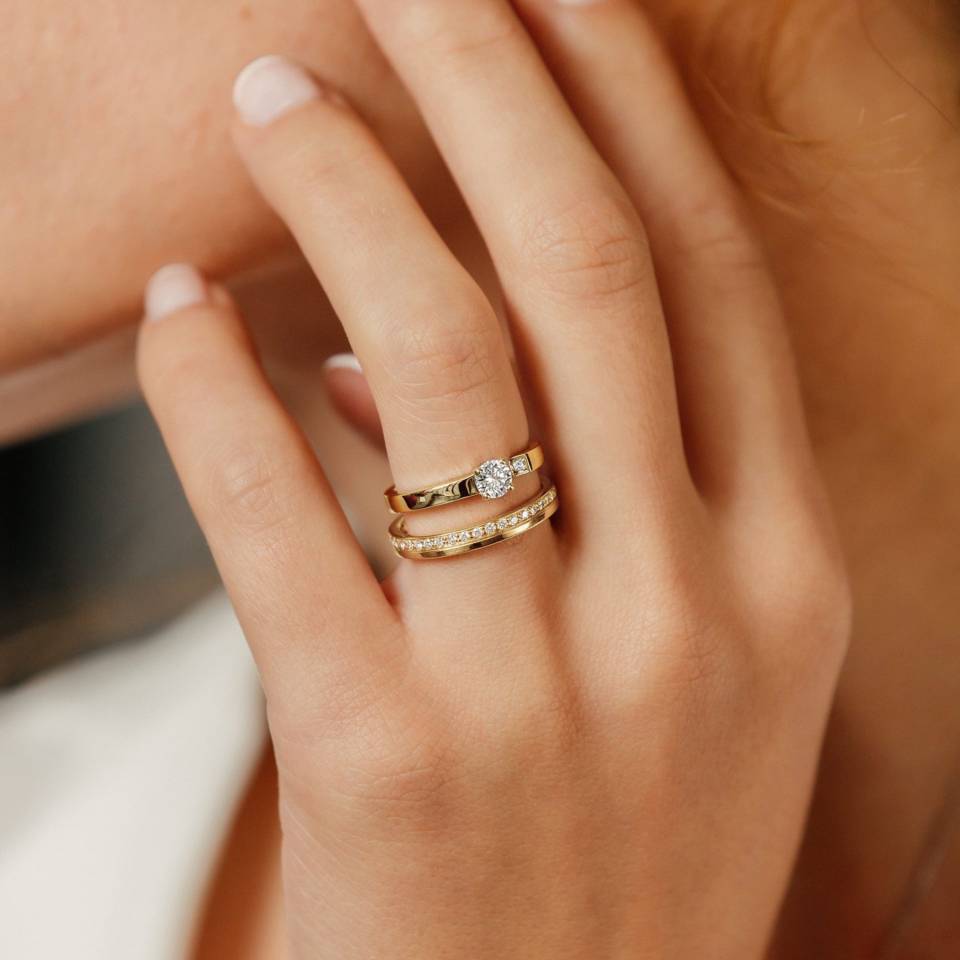 Solitaire Syracuse Diamant de Synthèse