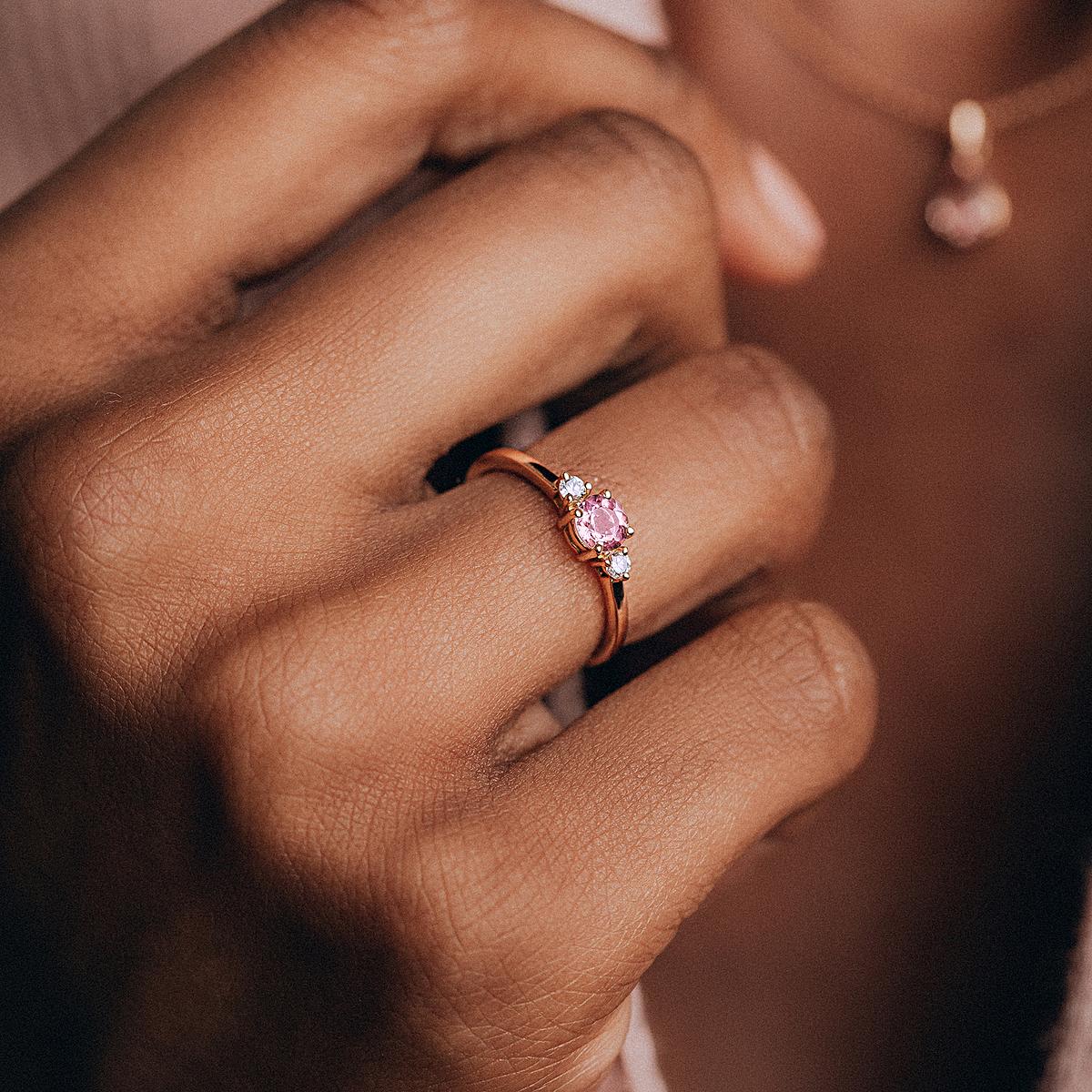 Solitaire Lolly Tourmaline 4.5 mm