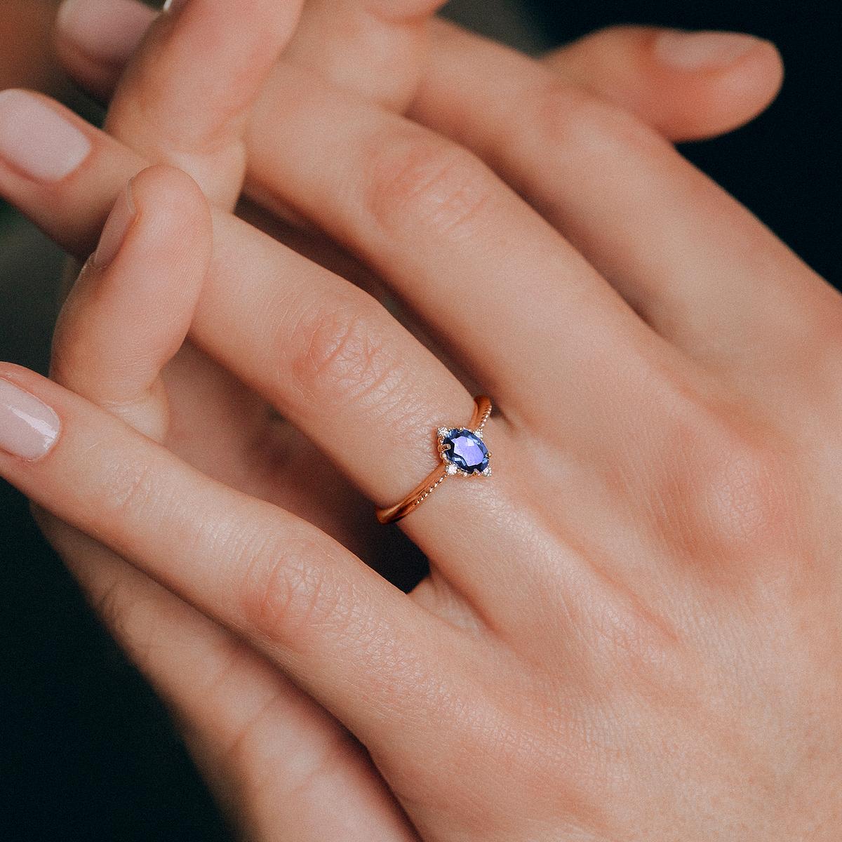 Solitaire Colette Tanzanite