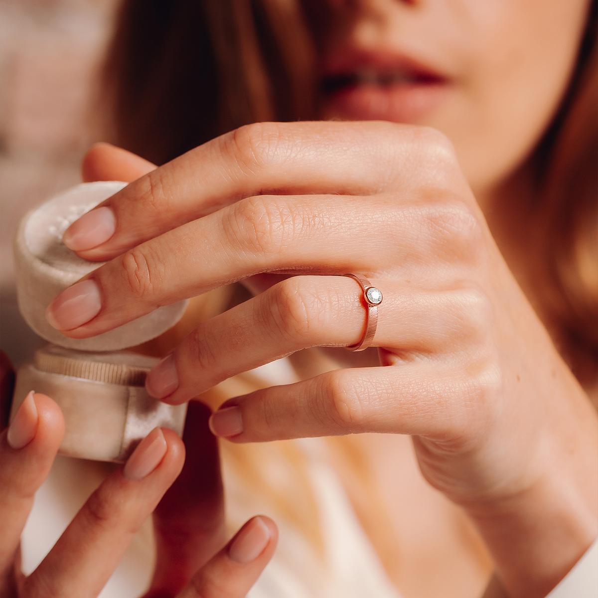 Solitaire Mononoké 0.20 carat