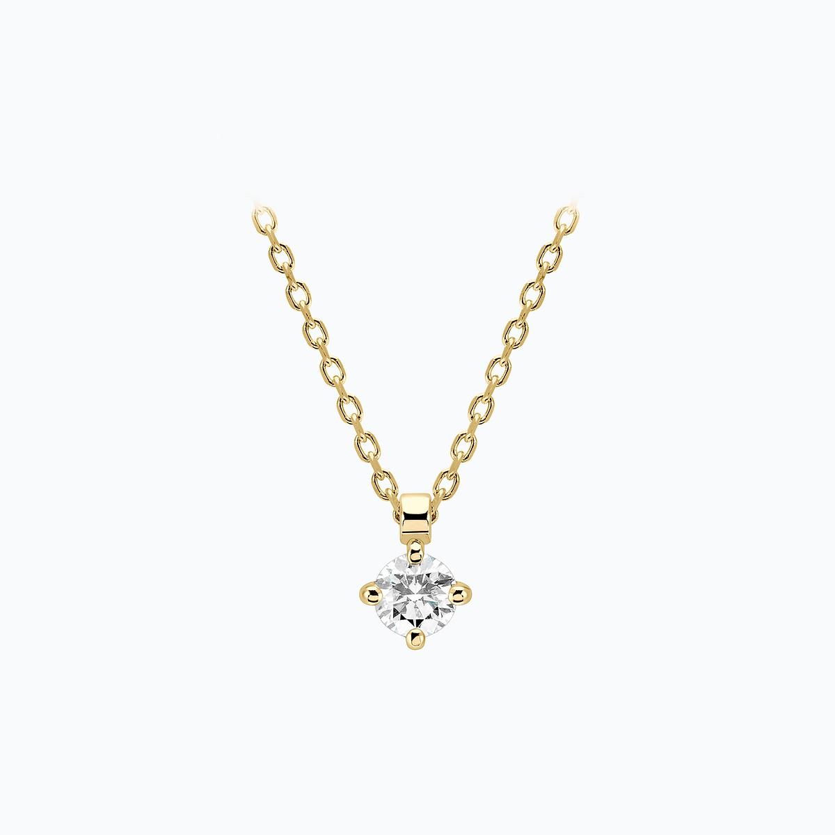 Collier Alva Diamant de Synthèse 0.20 carat