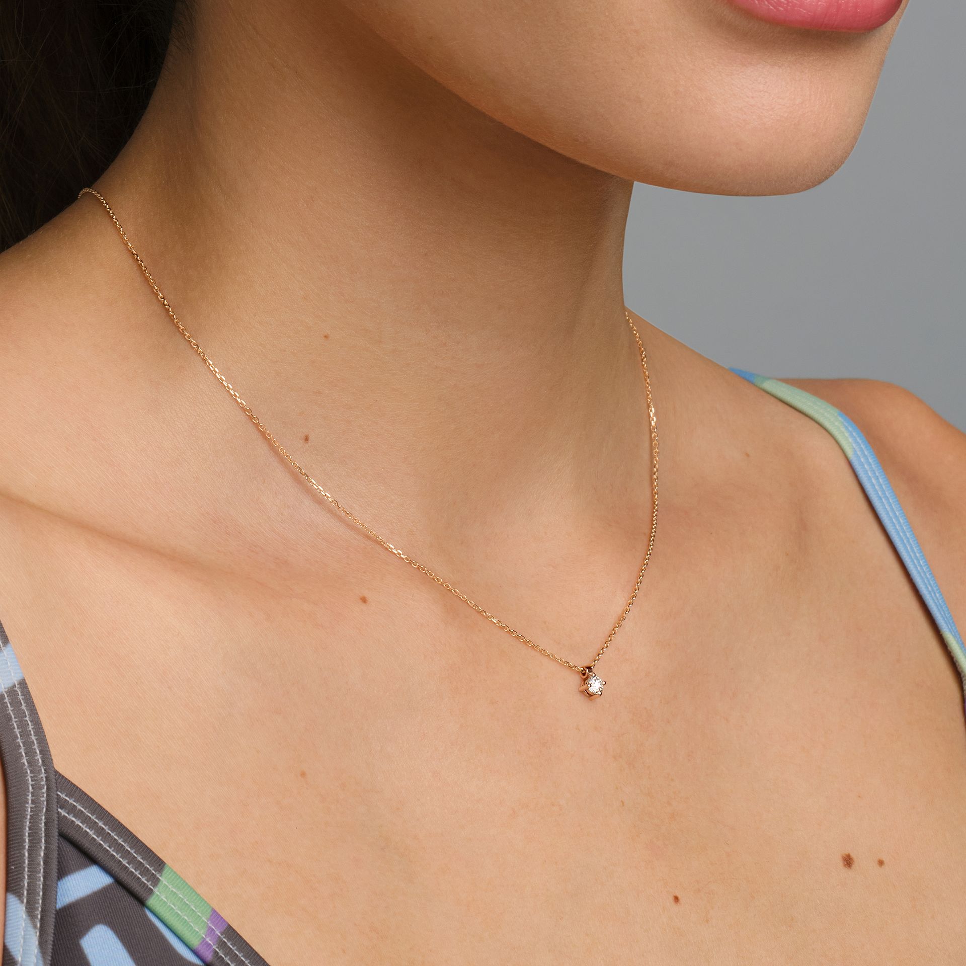 Collier Alva Diamant de Synthèse 0.20 carat