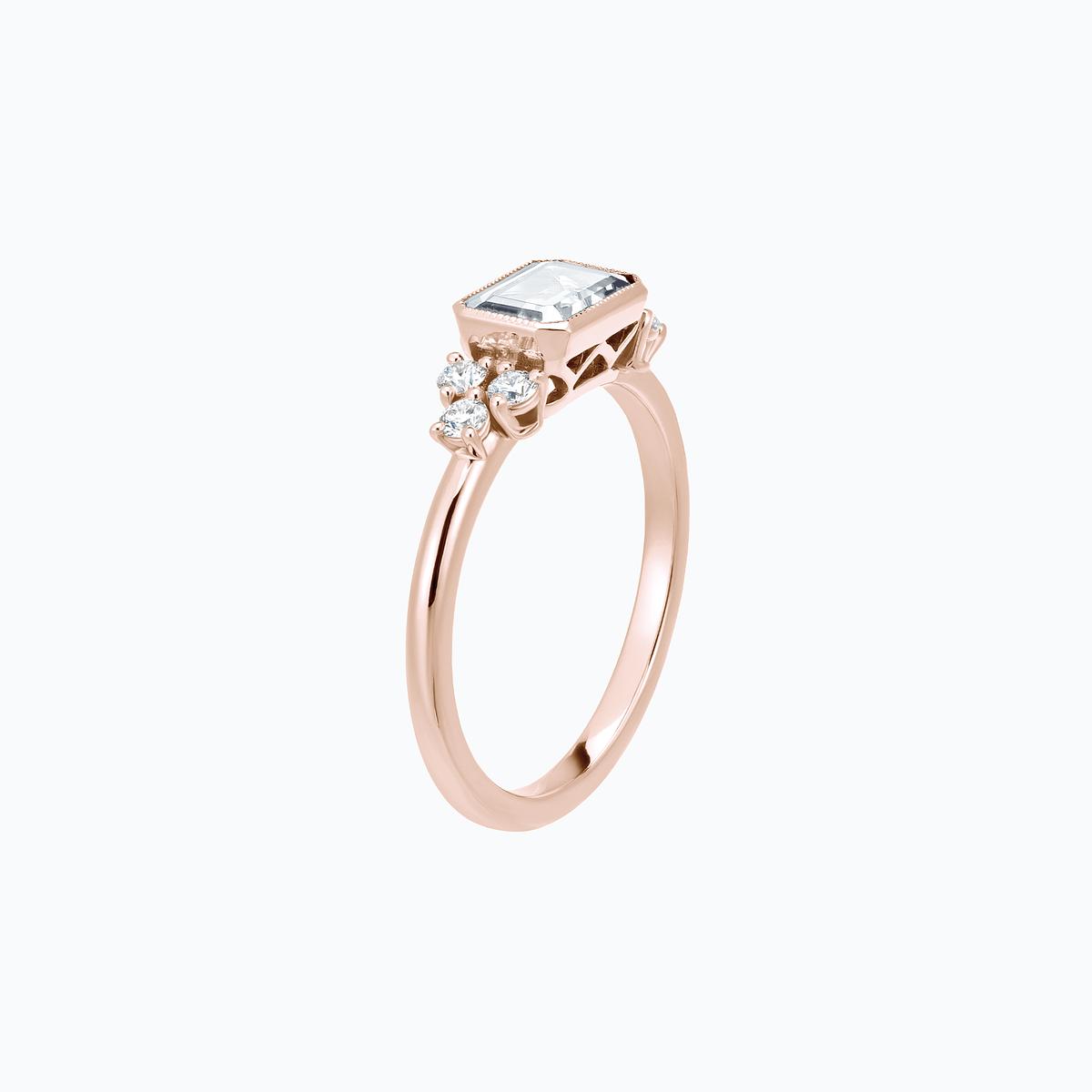 Solitaire Louise Diamant de Synthèse