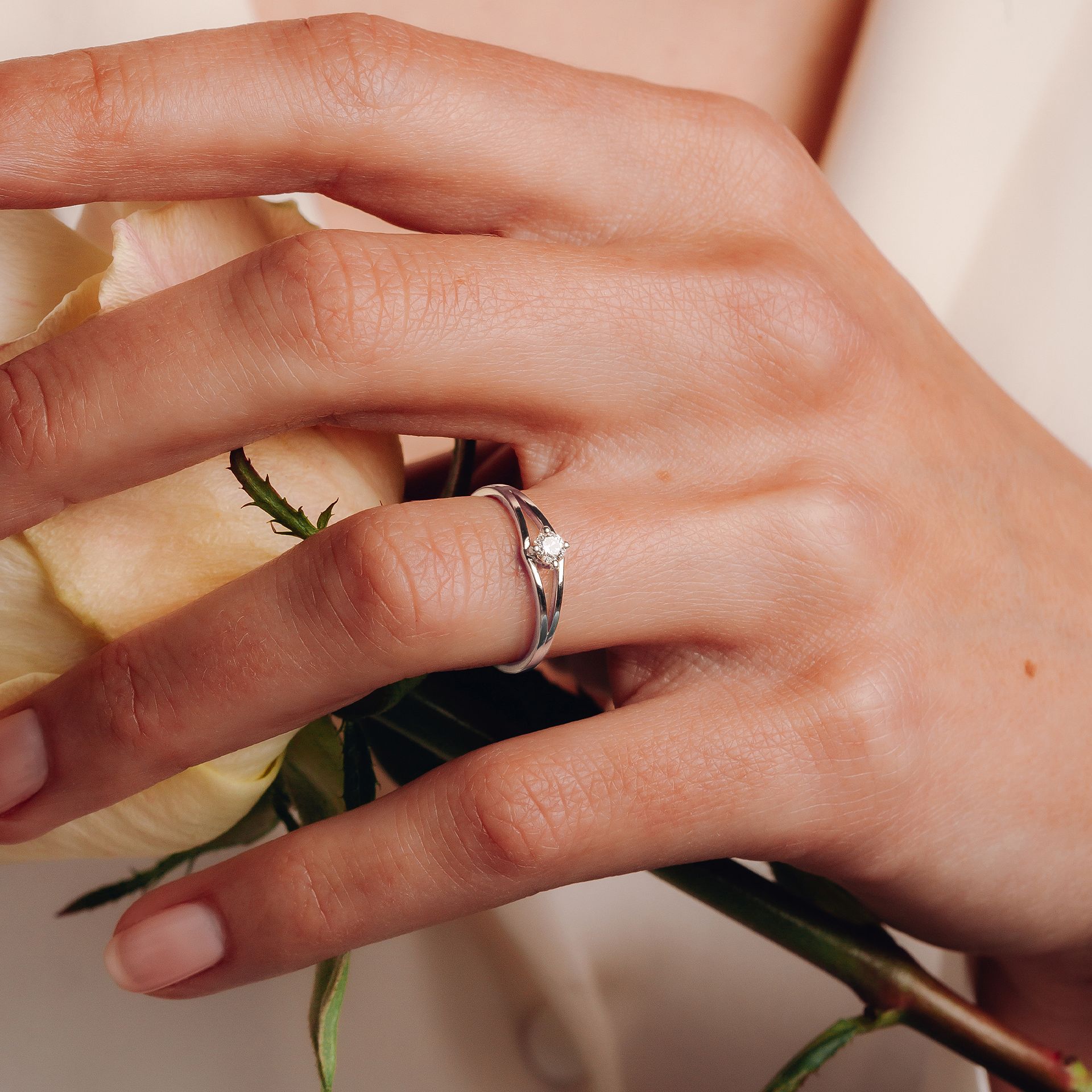 Solitaire Anata 0.15 carat