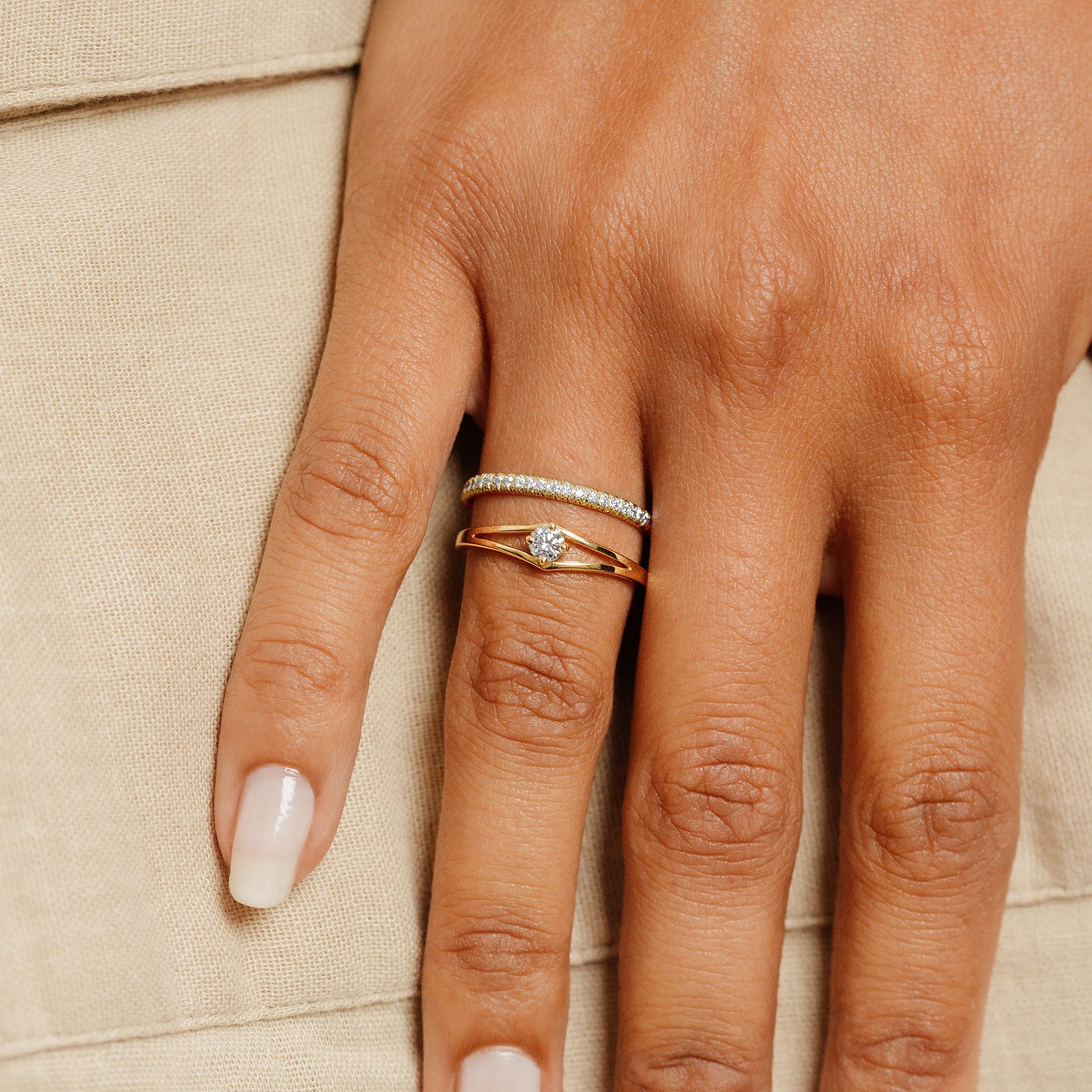 Solitaire Anata 0.15 carat