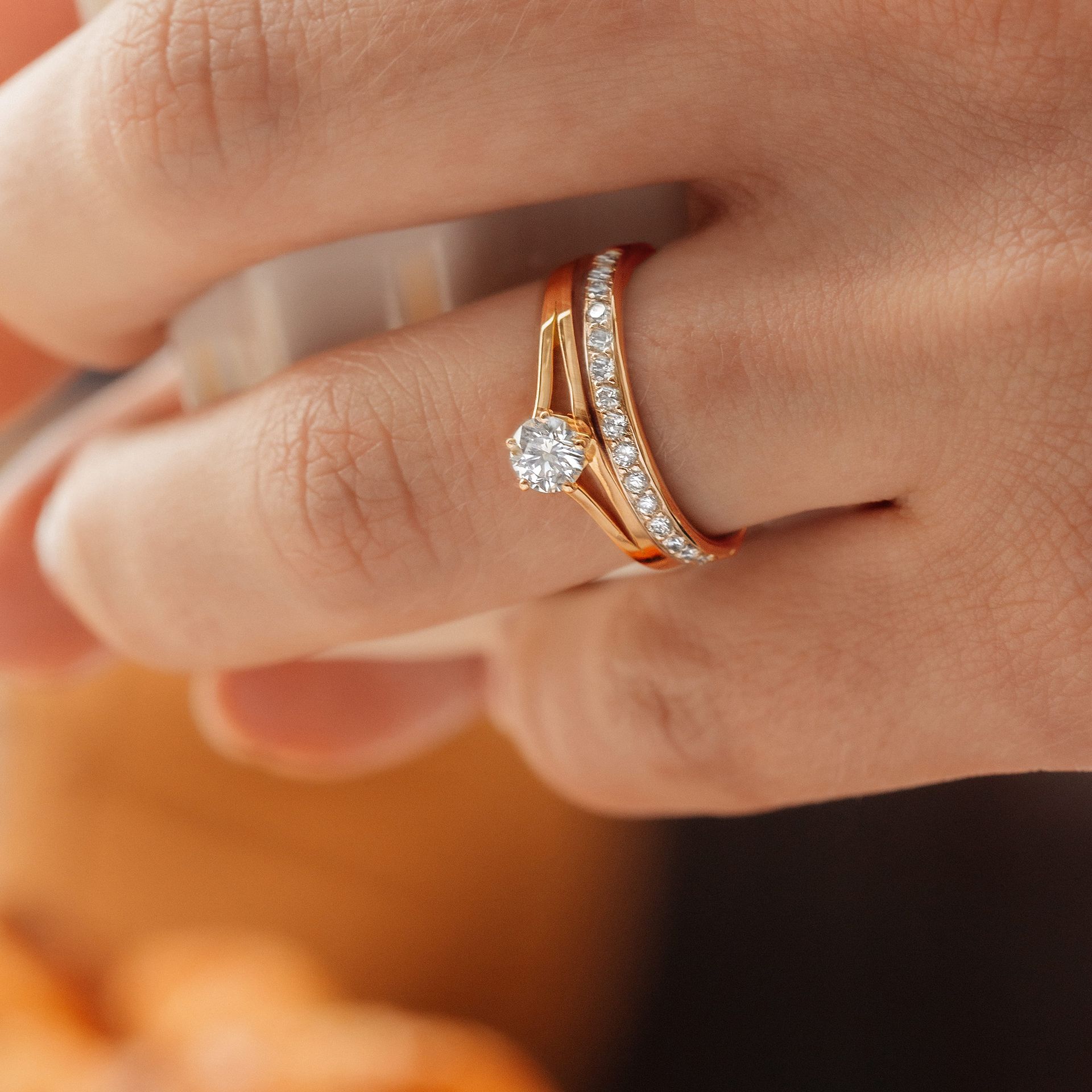 Solitaire Anata Éclat Diamant de Synthèse