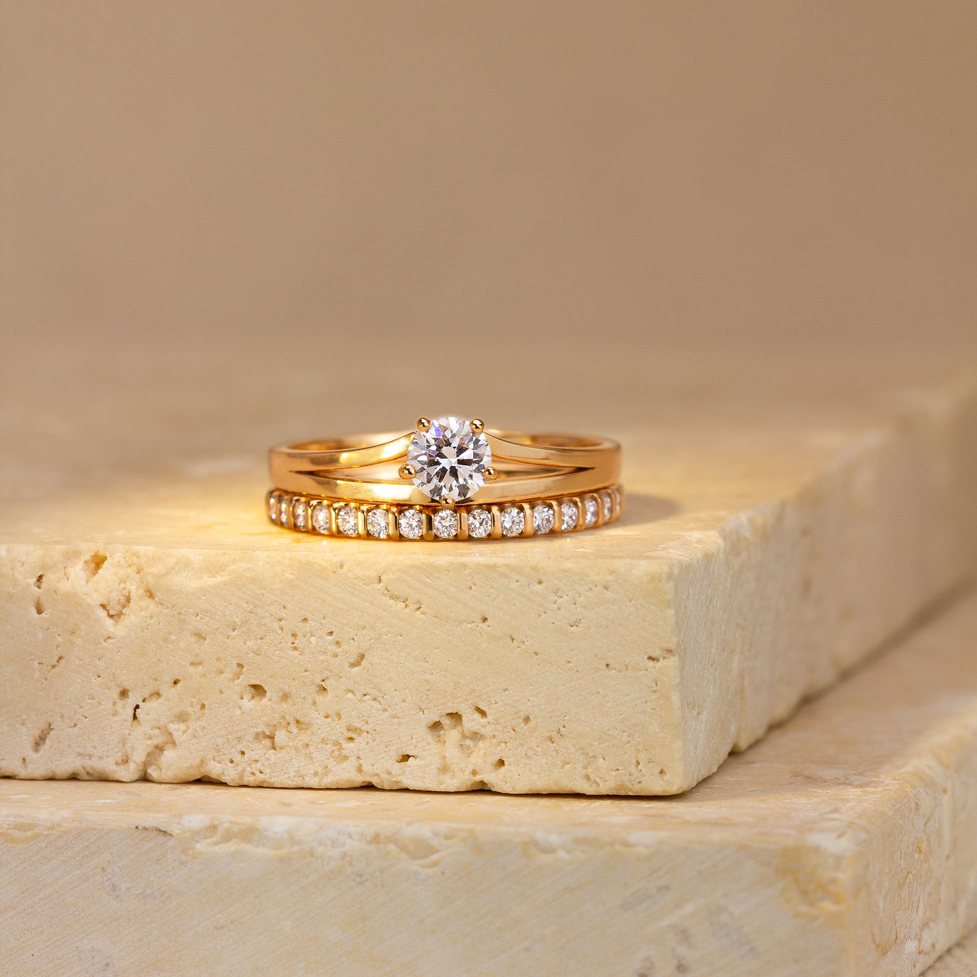 Solitaire Anata Éclat Diamant de Synthèse